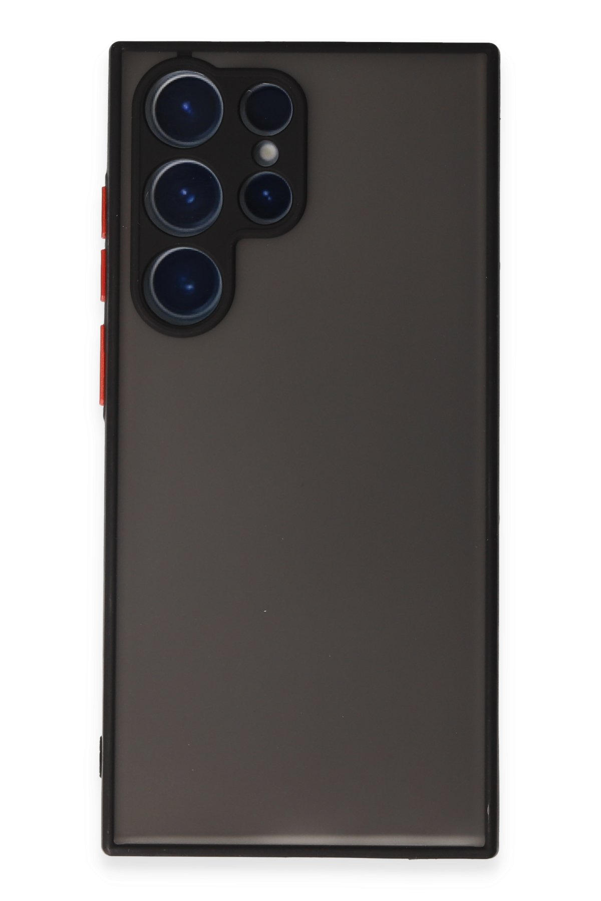 Newface Samsung Galaxy S22 Ultra Kılıf Loop Deri Silikon - Kahverengi