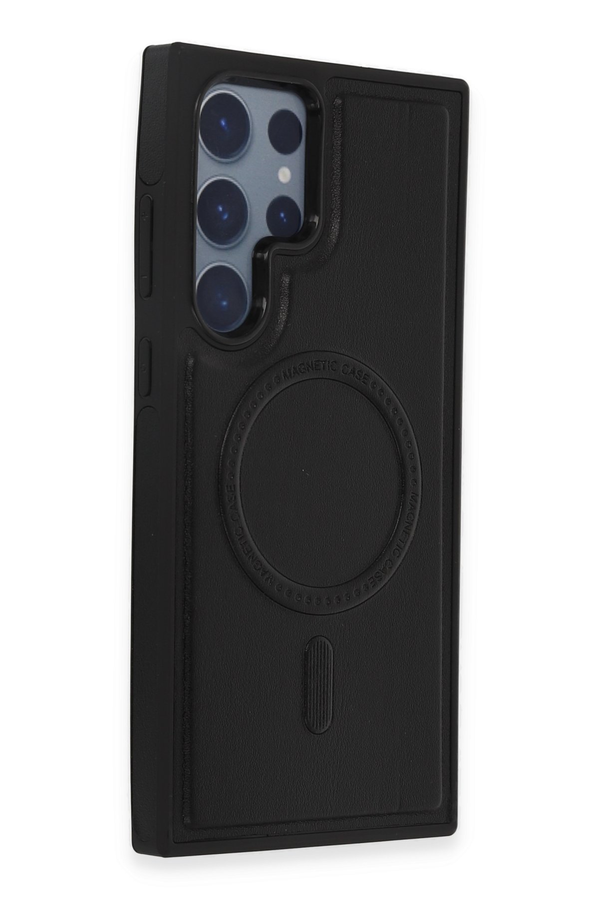 Newface Samsung Galaxy S22 Ultra Kılıf Razer Lensli Silikon - Gold