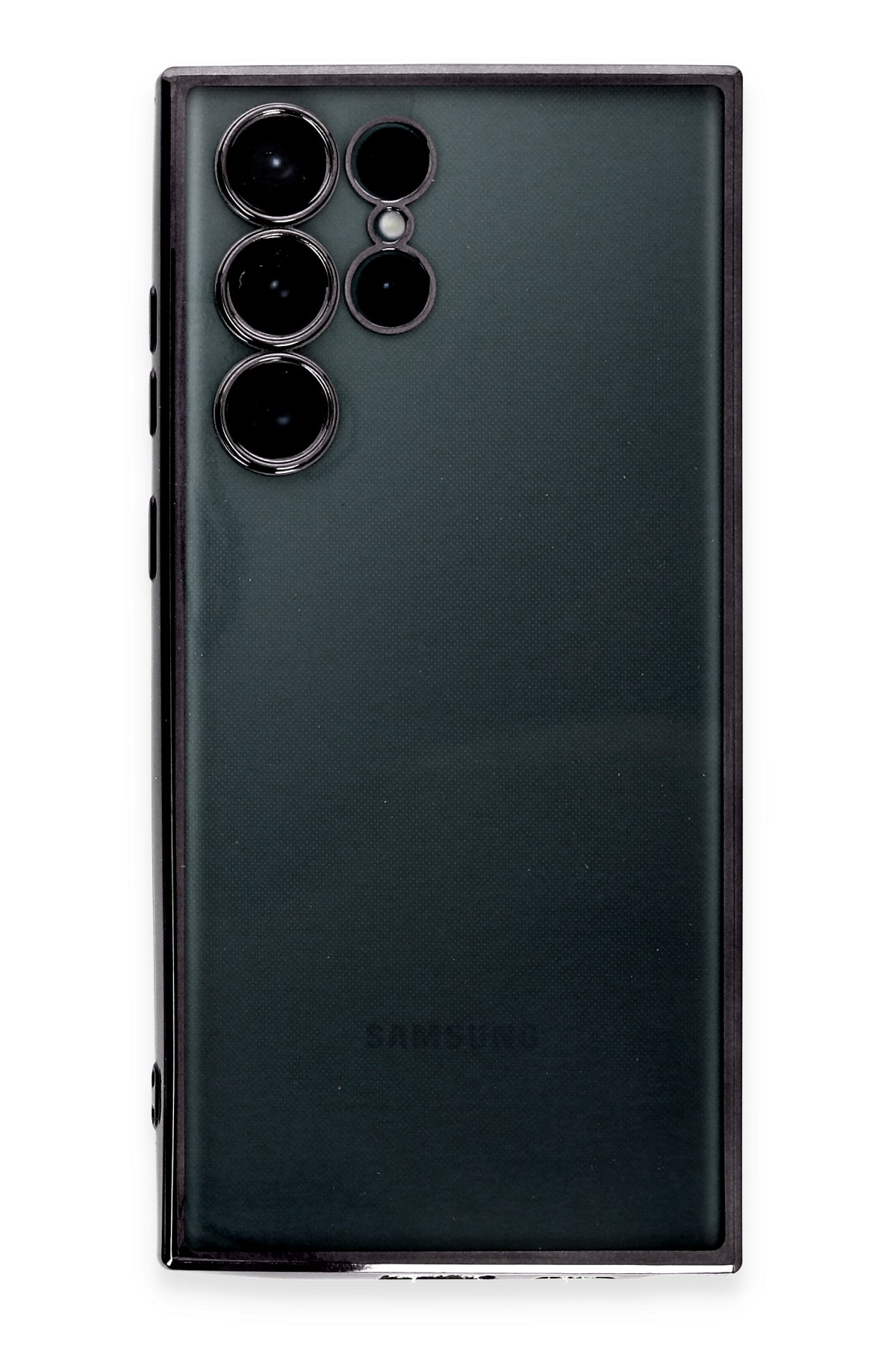 Newface Samsung Galaxy S22 Ultra Kılıf Volet Silikon - Mor