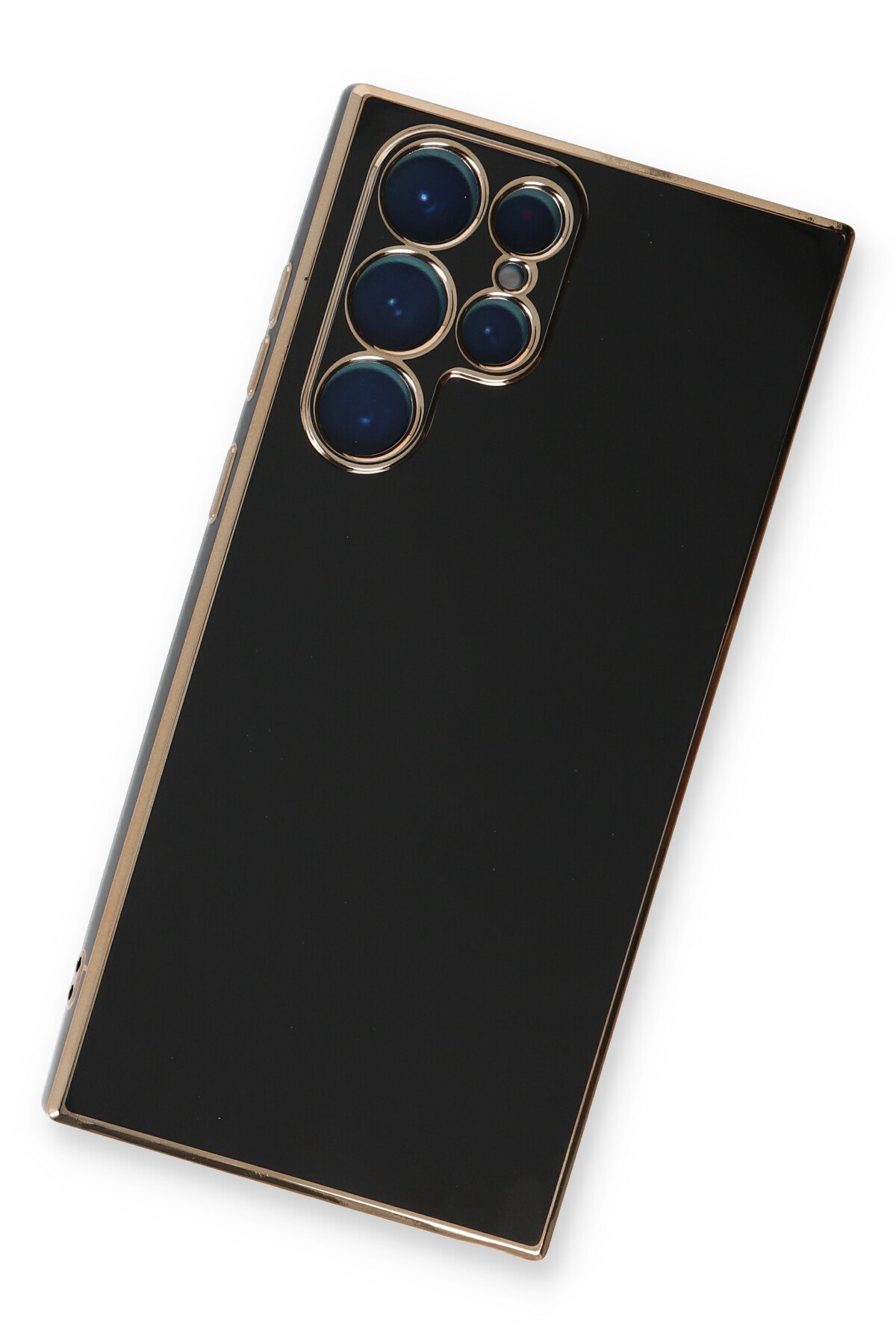 Newface Samsung Galaxy S22 Ultra Kılıf Nano içi Kadife Silikon - Gri