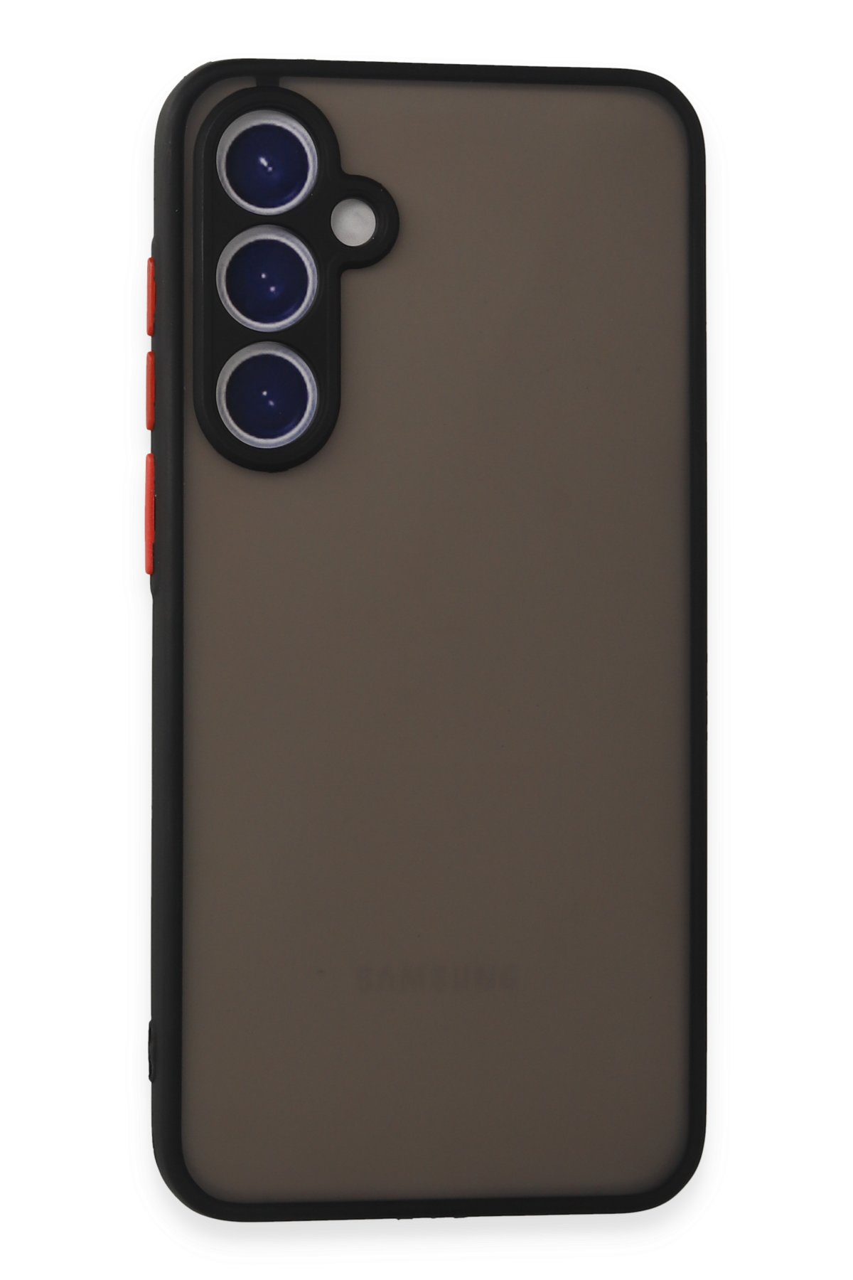 Newface Samsung Galaxy S23 FE Kılıf Razer Lensli Silikon - Gold