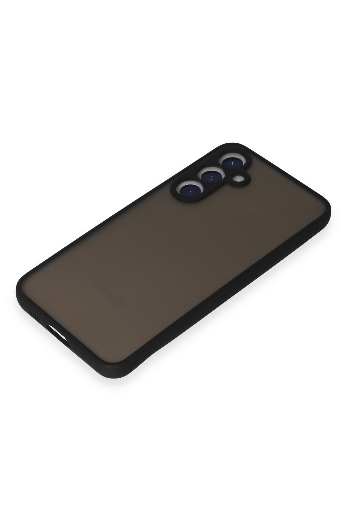 Newface Samsung Galaxy S23 FE Kılıf Razer Lensli Silikon - Gold