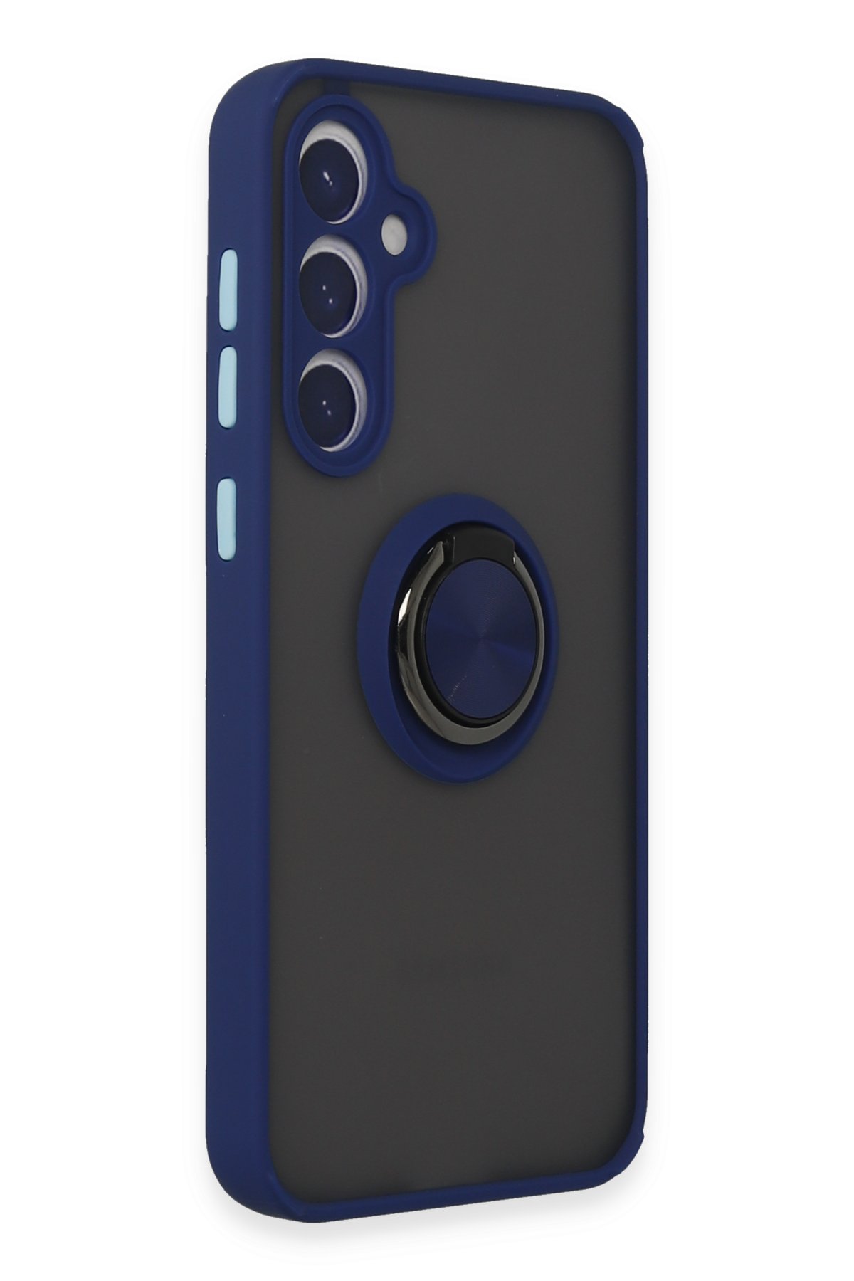 Newface Samsung Galaxy S23 FE Kılıf Razer Lensli Silikon - Mor