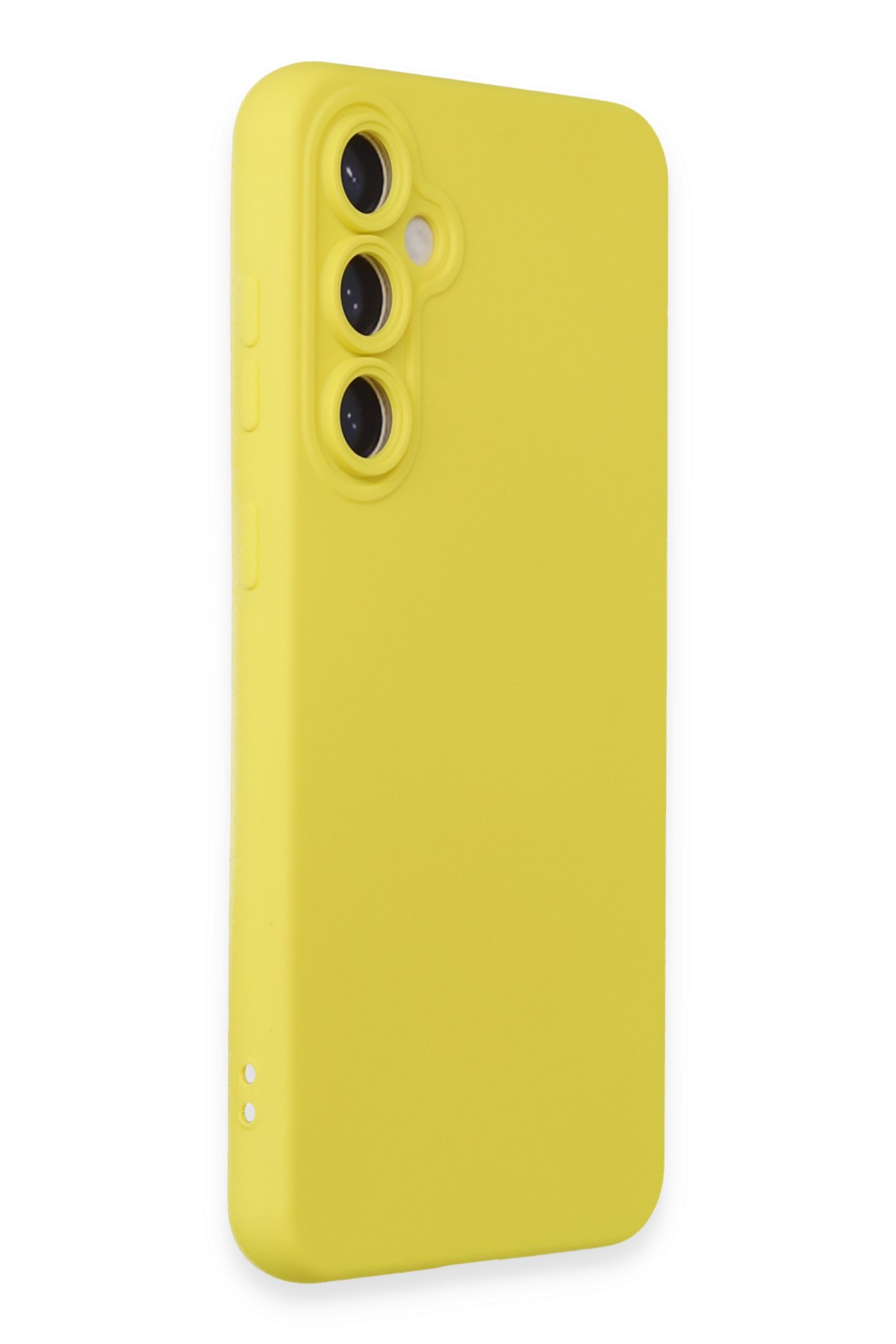 Newface Samsung Galaxy S23 FE Kılıf Nano içi Kadife Silikon - Mavi