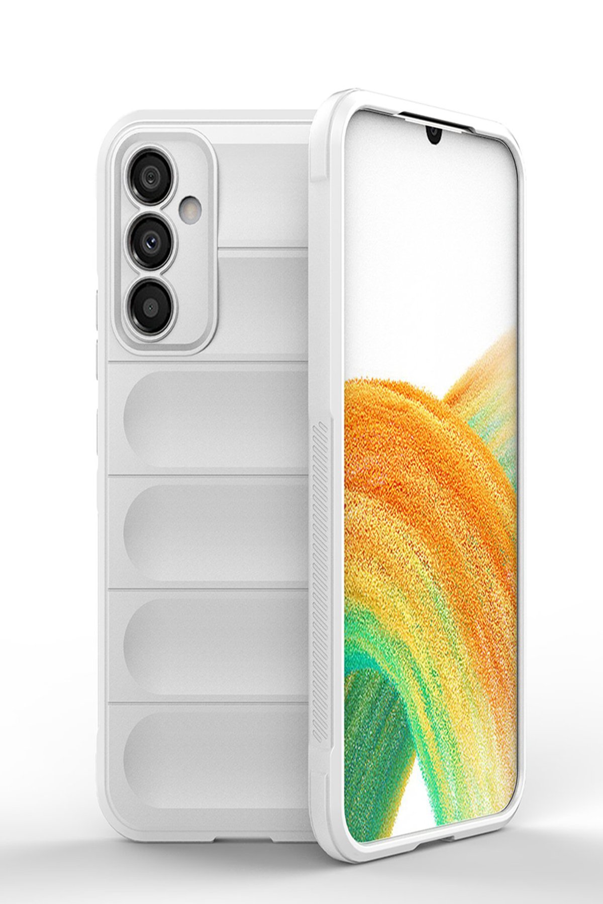 Newface Samsung Galaxy S23 FE Kılıf Optimum Silikon - Sky Blue