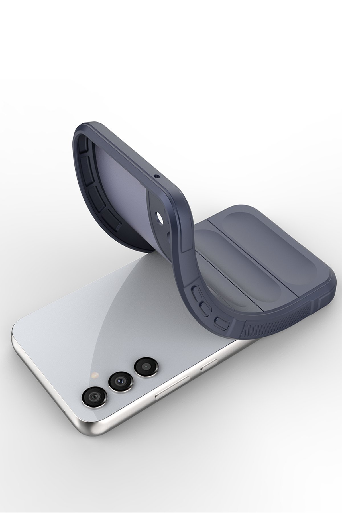 Newface Samsung Galaxy S23 FE 3D Antistatik Cam Ekran Koruyucu