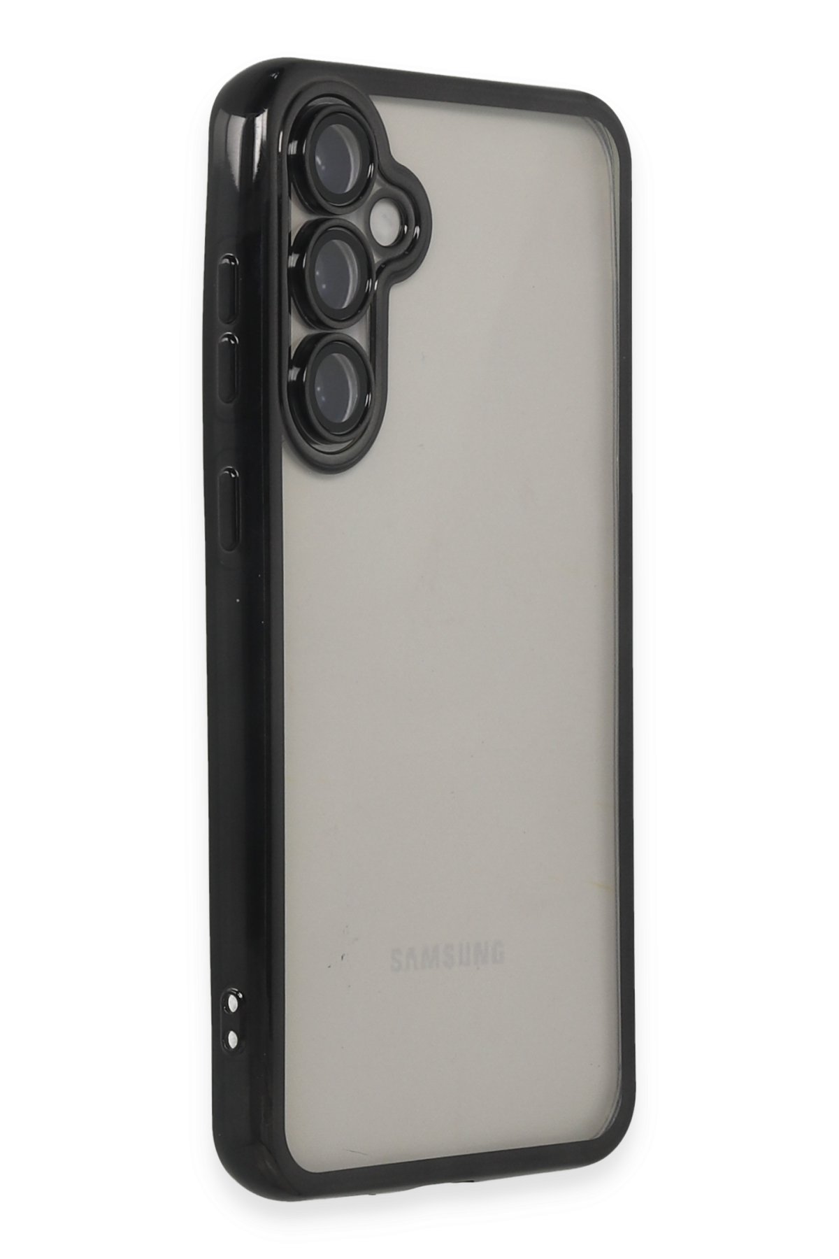 Newface Samsung Galaxy S23 FE Kılıf Volet Silikon - Siyah