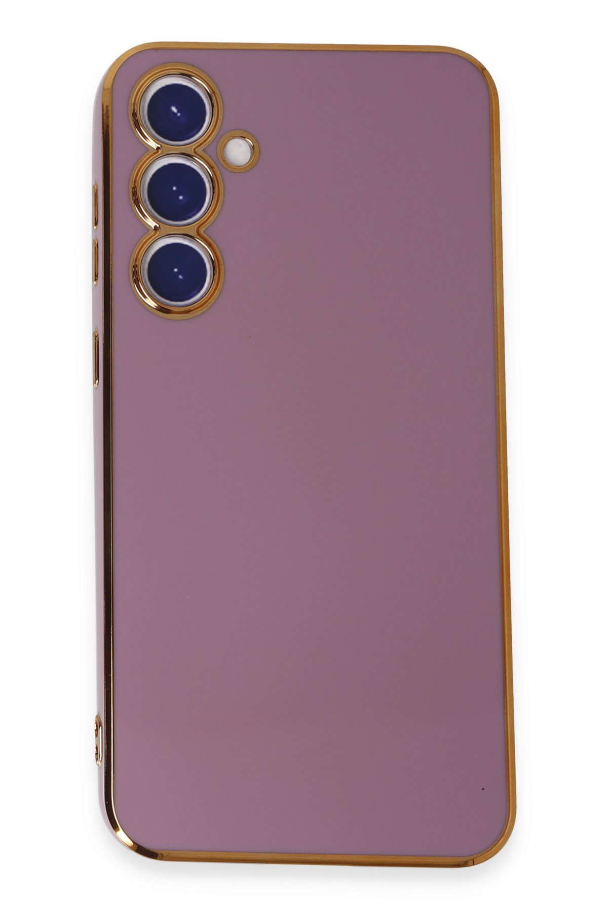 Newface Samsung Galaxy S23 FE Kılıf Glow Magsafe Kapak - Mor