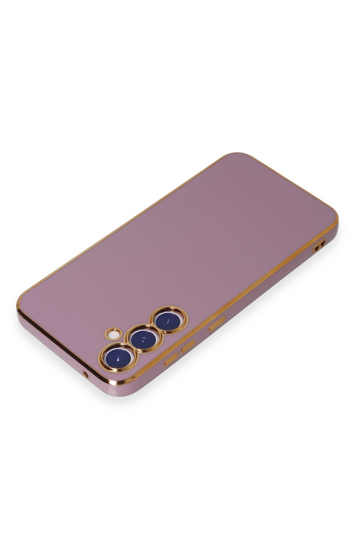 Newface Samsung Galaxy S23 FE Kılıf Glow Magsafe Kapak - Mor