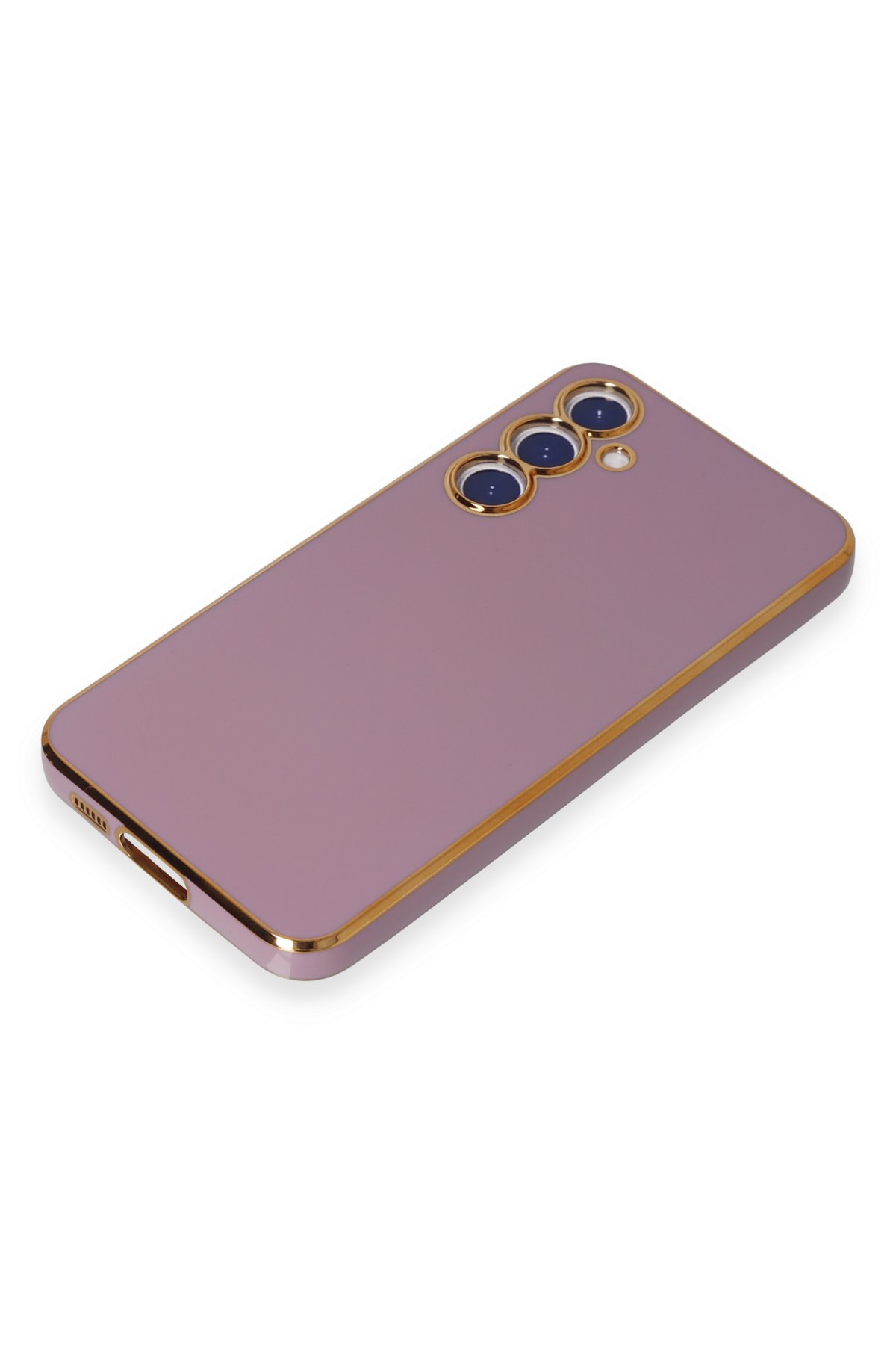 Newface Samsung Galaxy S23 FE Kılıf Glow Magsafe Kapak - Mor