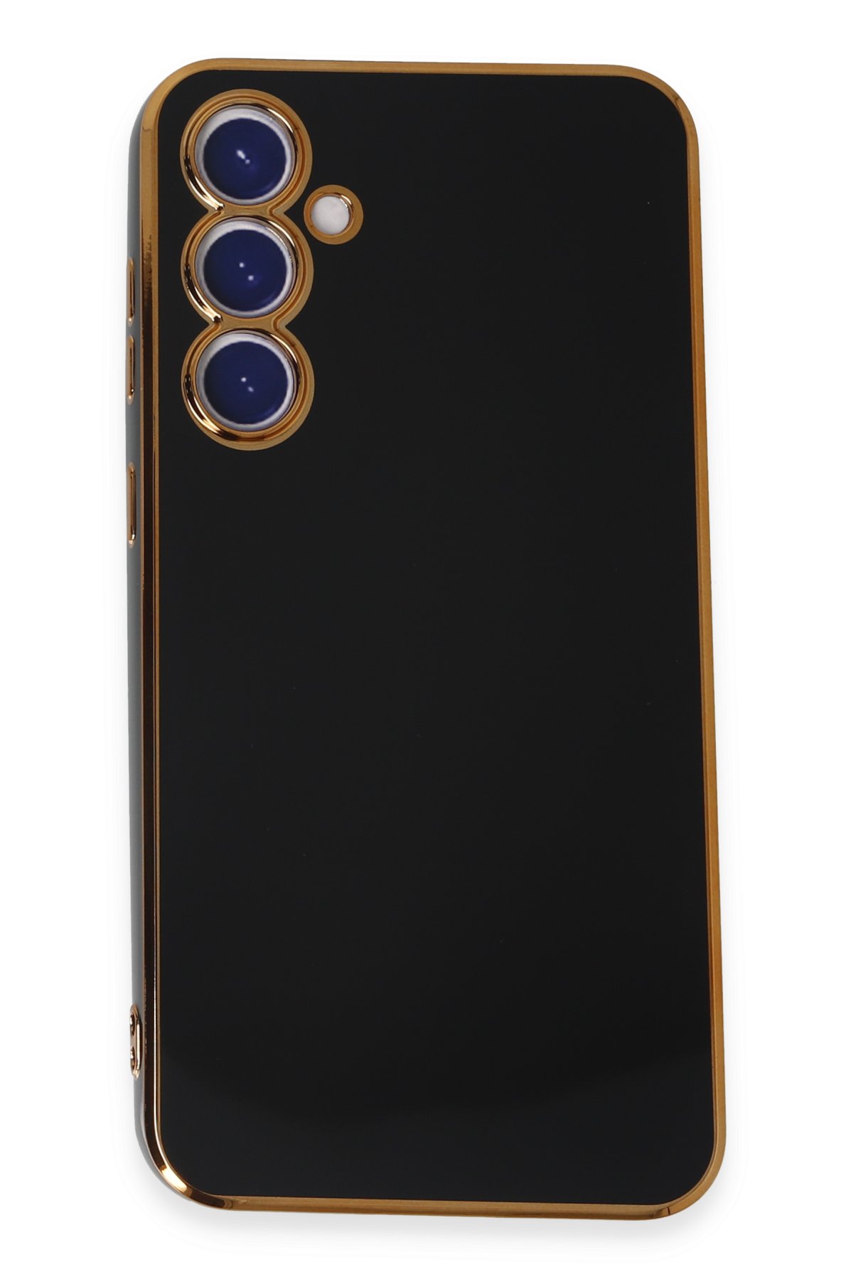 Newface Samsung Galaxy S23 FE Kılıf Elegant Kapak - Derin Mor