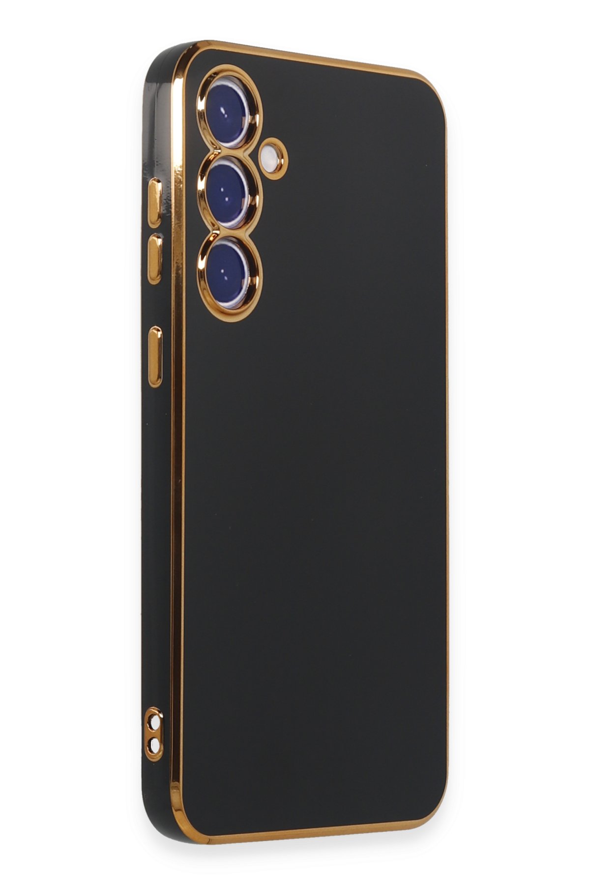 Newface Samsung Galaxy S23 FE Kılıf Elegant Kapak - Derin Mor
