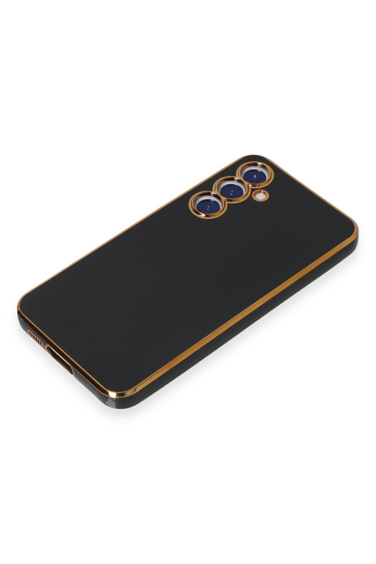 Newface Samsung Galaxy S23 FE Kılıf Elegant Kapak - Derin Mor
