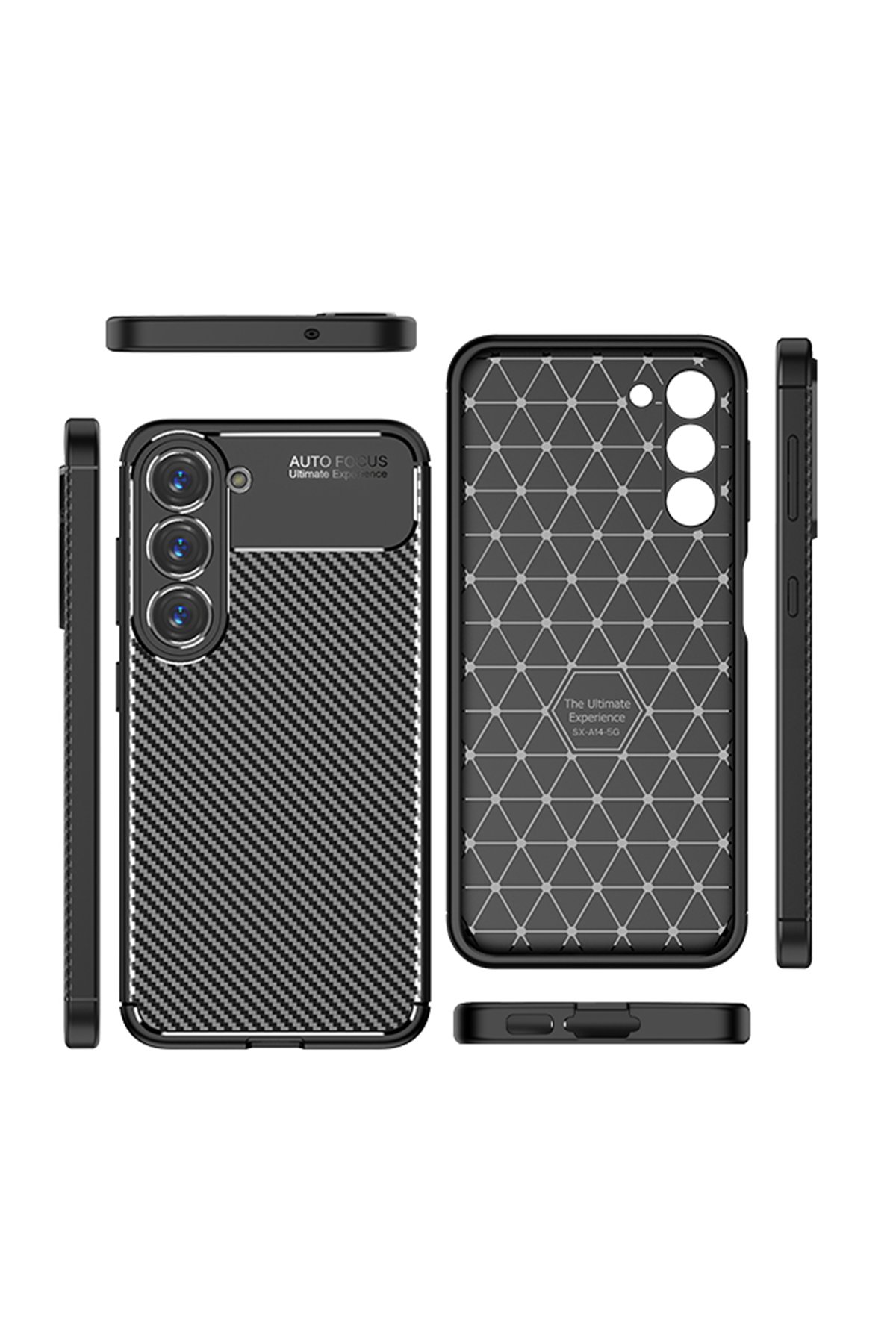 Newface Samsung Galaxy S23 Kılıf Ozzi Magsafe Deri Kapak - Siyah