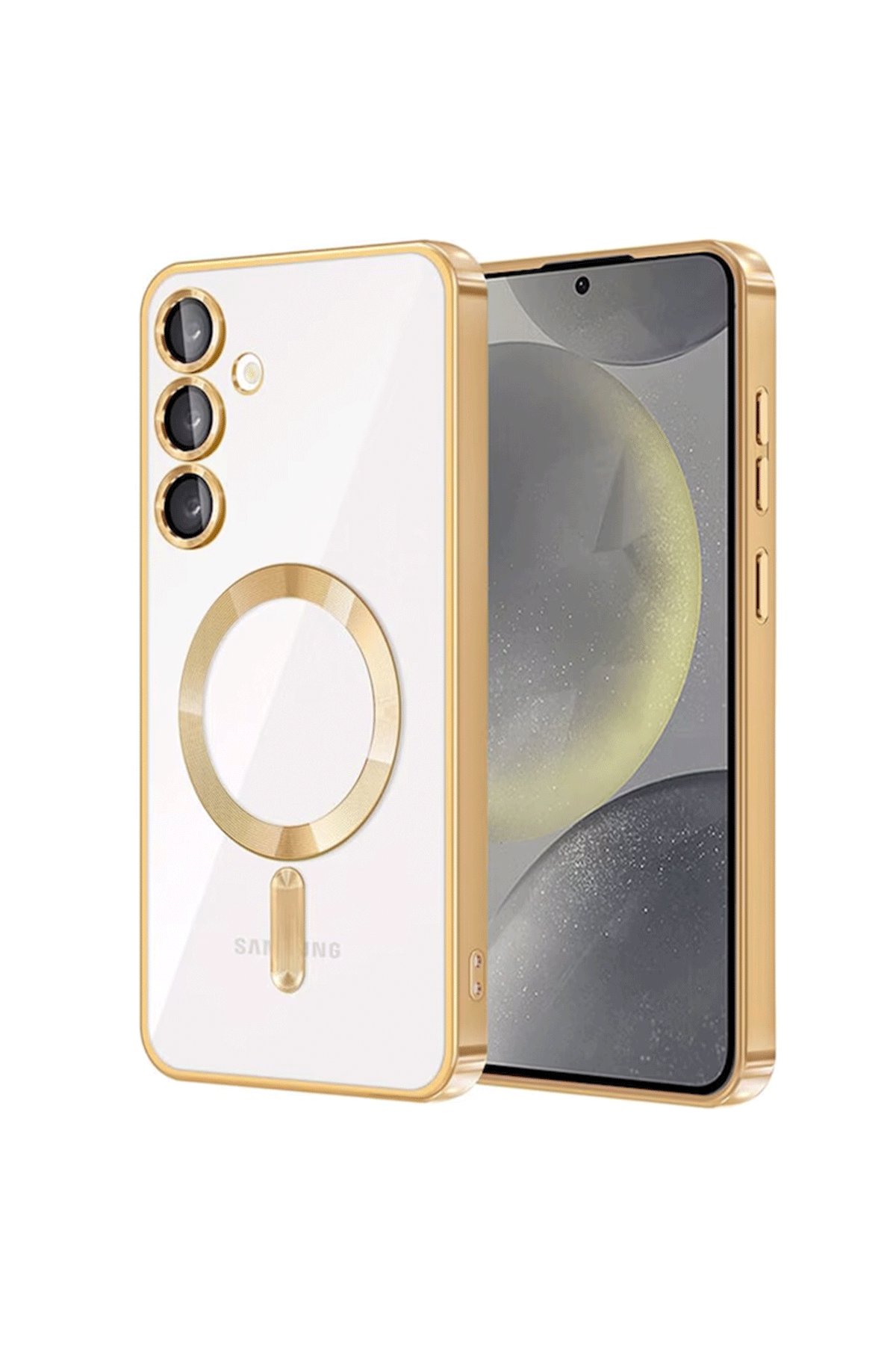 Newface Samsung Galaxy S23 Kılıf Kross Magneticsafe Kapak - Kırmızı