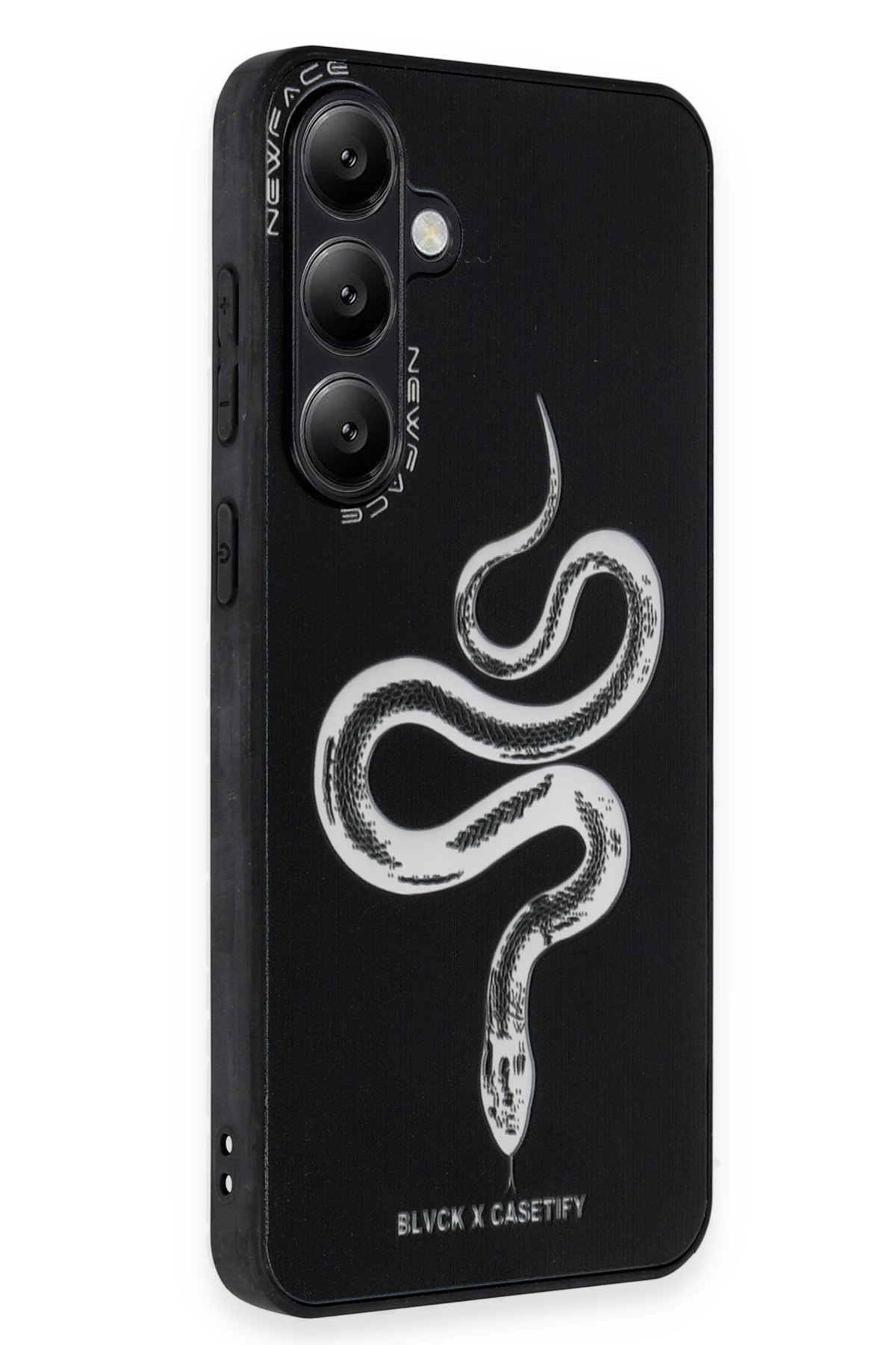 Newface Samsung Galaxy S23 Kılıf Pars Lens Yüzüklü Silikon - Kırmızı
