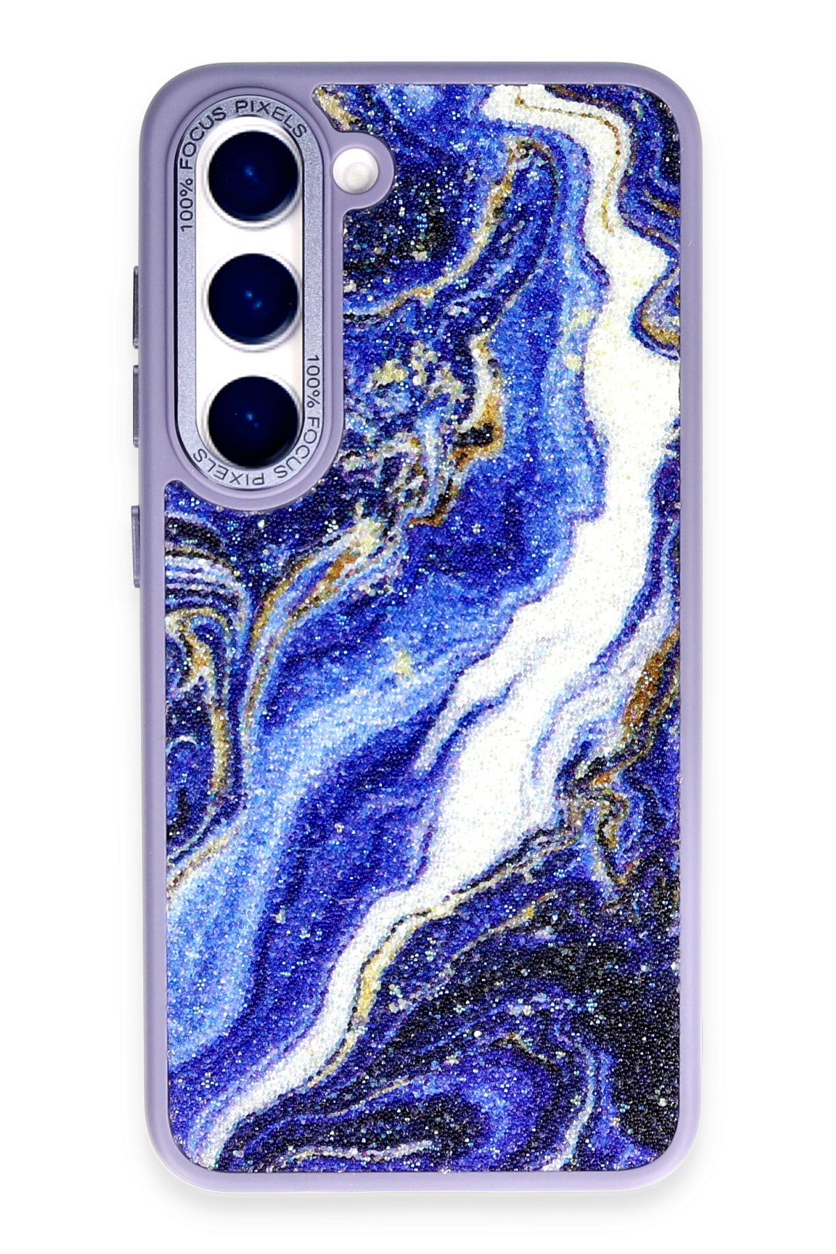 Newface Samsung Galaxy S23 Kılıf Nano içi Kadife Silikon - Lacivert