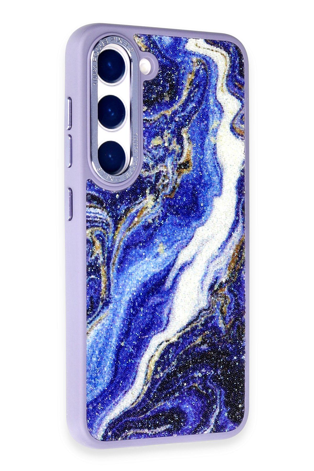 Newface Samsung Galaxy S23 Kılıf Nano içi Kadife Silikon - Lacivert