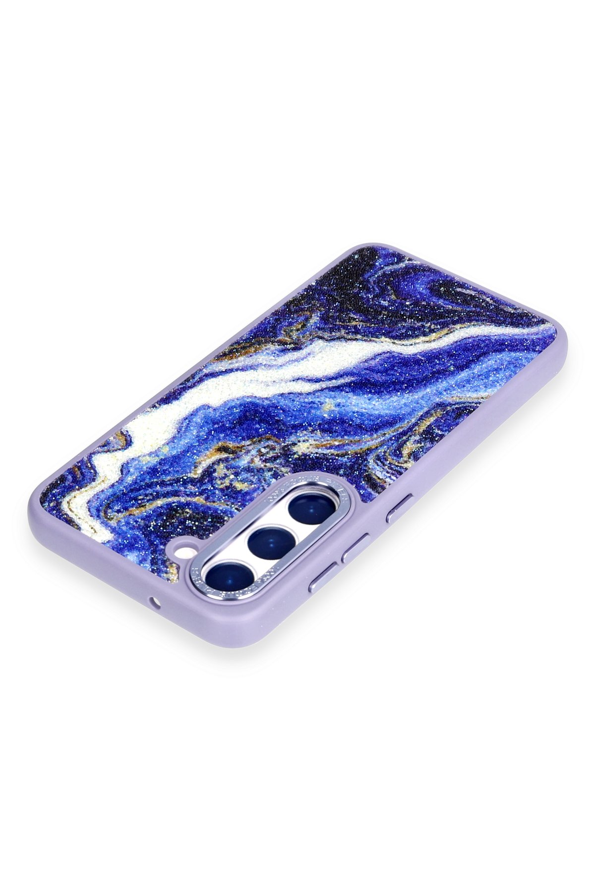 Newface Samsung Galaxy S23 Kılıf Nano içi Kadife Silikon - Lacivert