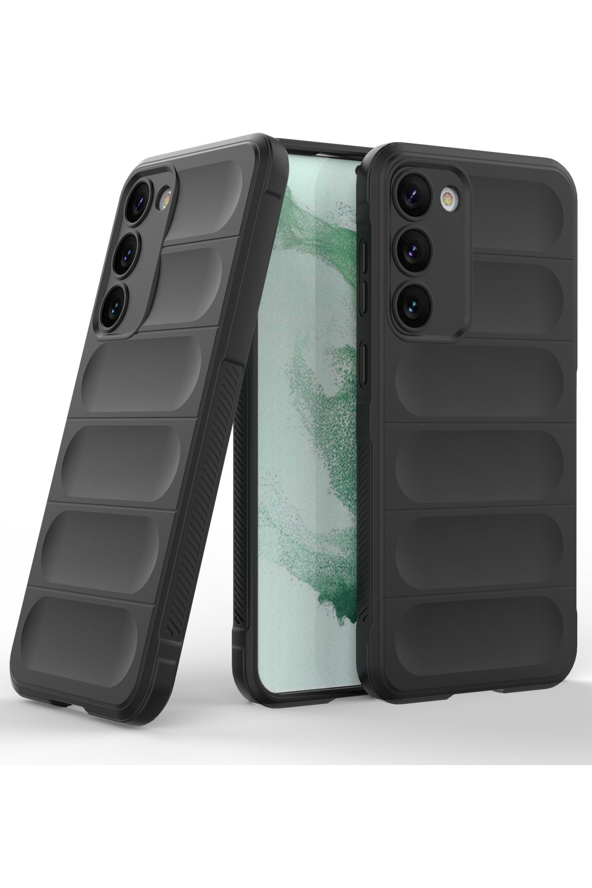 Newface Samsung Galaxy S23 Kılıf Nano içi Kadife Silikon - Mavi