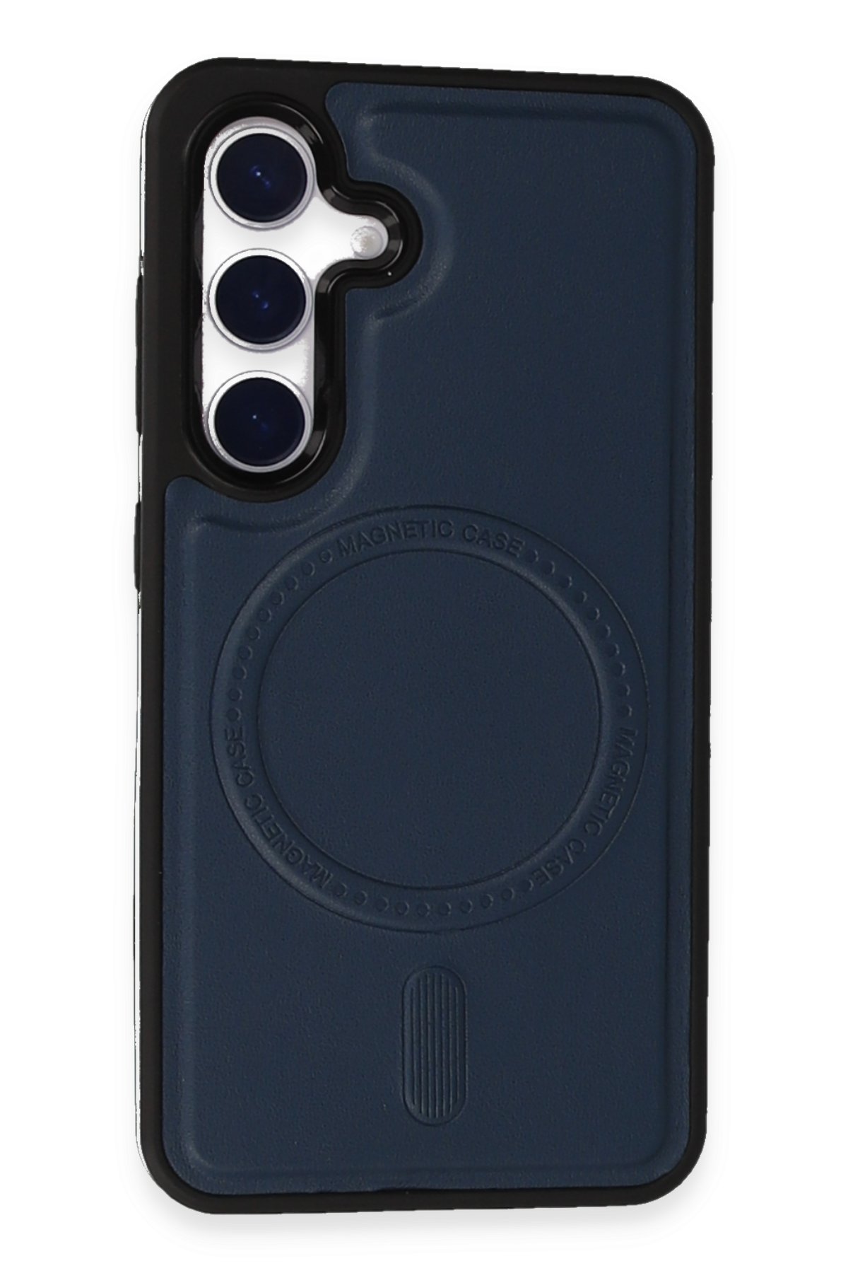 Newface Samsung Galaxy S23 Kılıf Pars Lens Yüzüklü Silikon - Yeşil