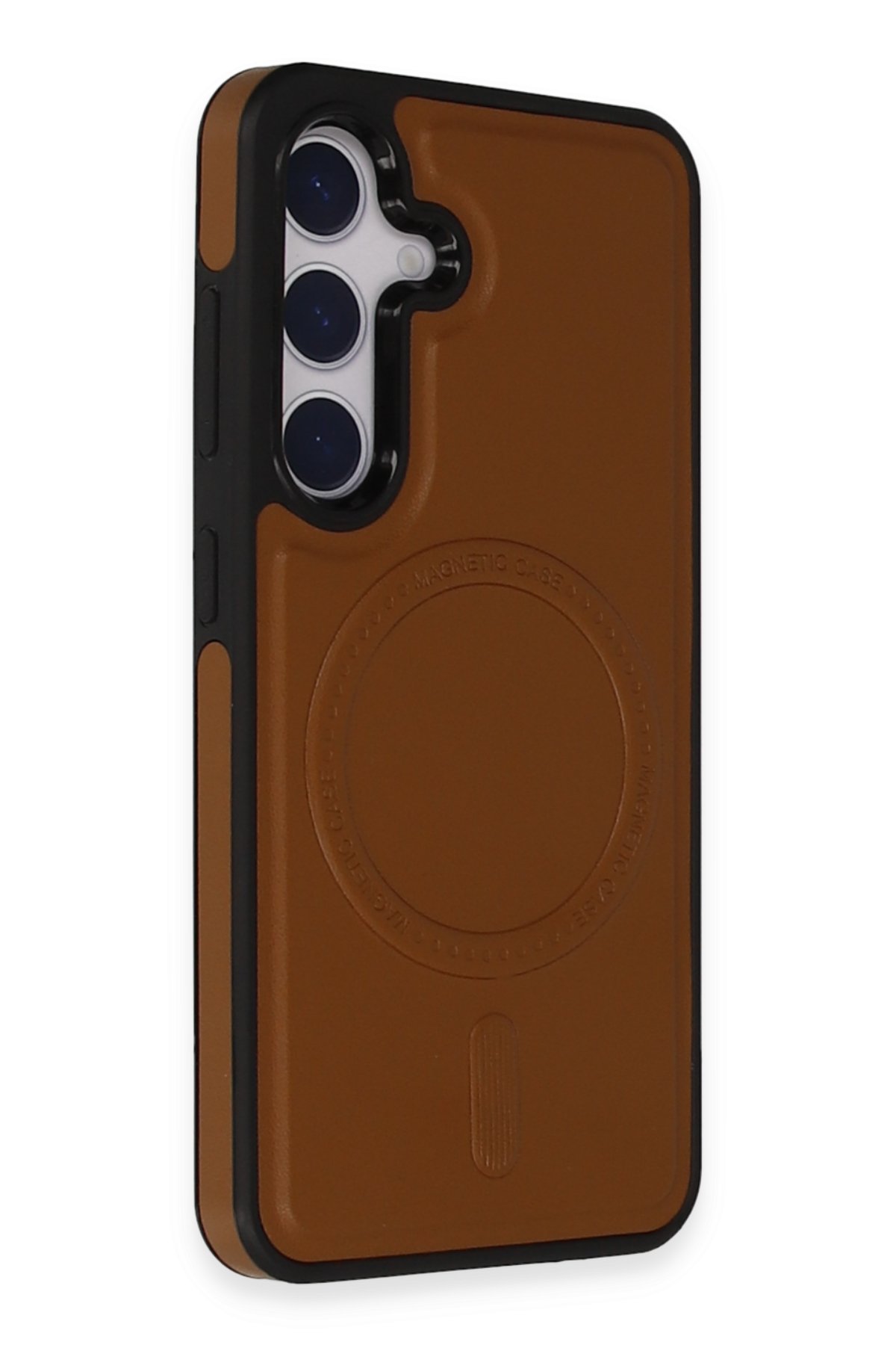 Newface Samsung Galaxy S23 Kılıf Kross Magneticsafe Kapak - Mor