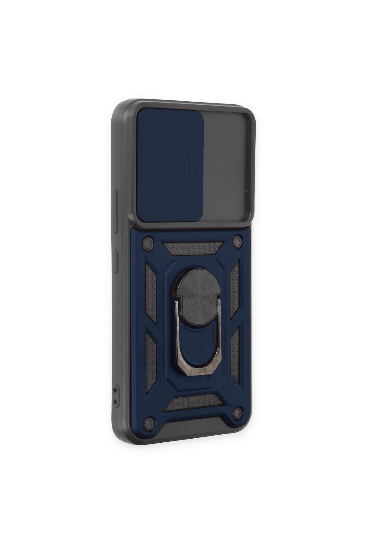 Newface Samsung Galaxy S24 Tork Magsafe Standlı Kapak - Lacivert