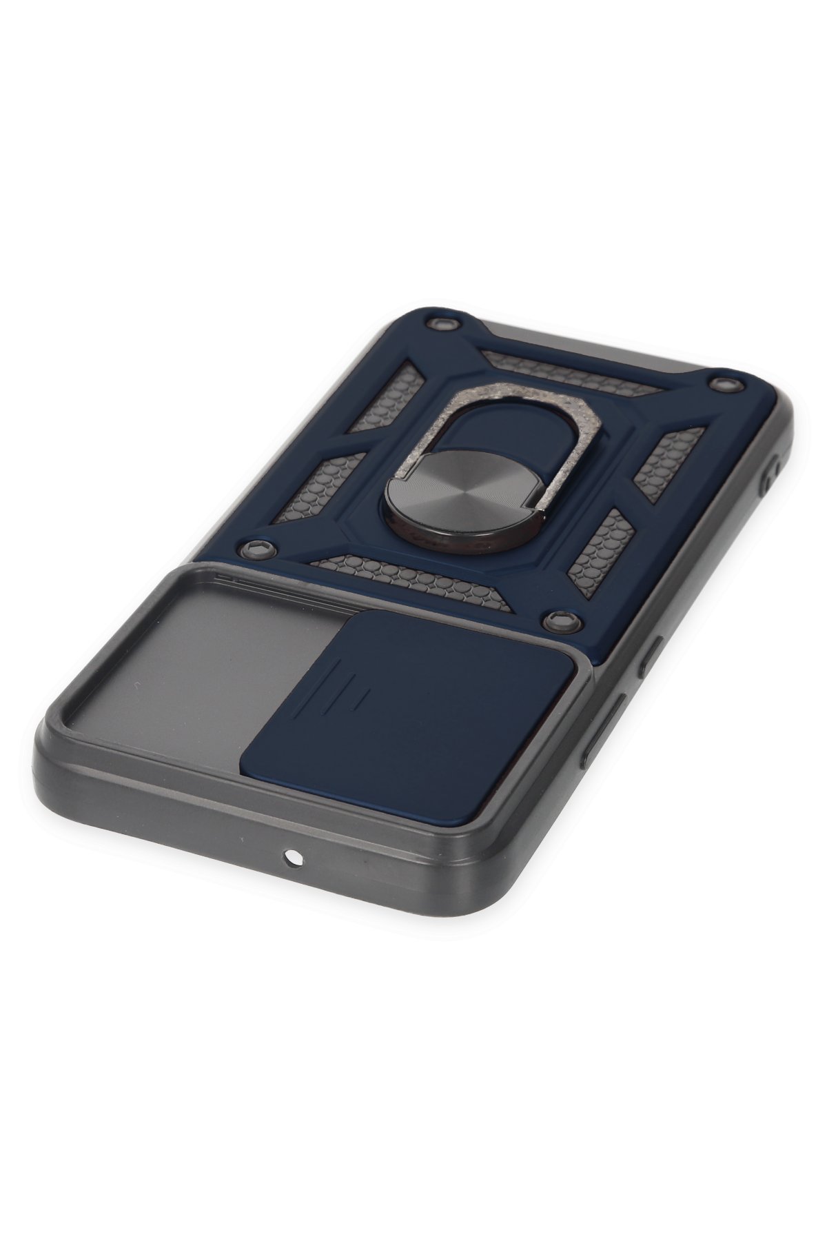 Newface Samsung Galaxy S24 Tork Magsafe Standlı Kapak - Lacivert