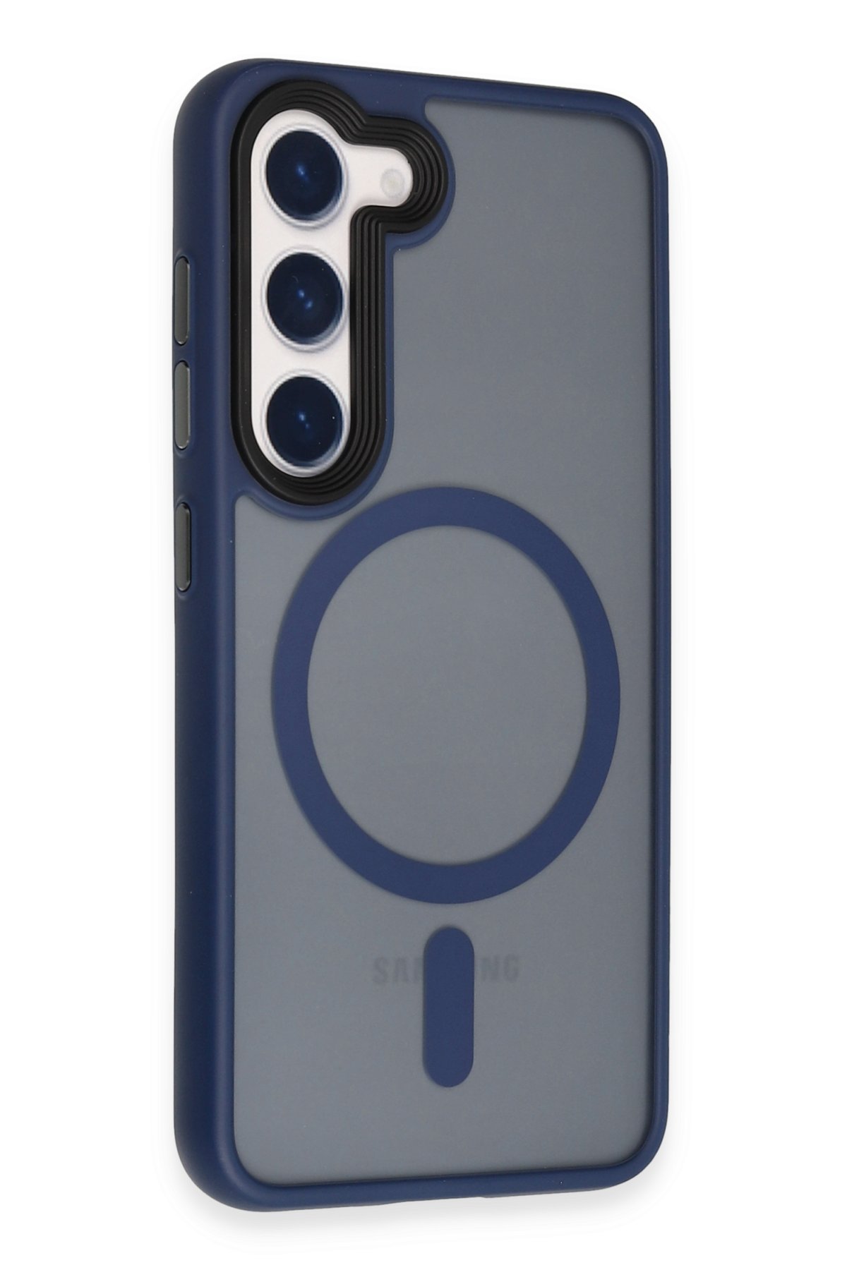 Newface Samsung Galaxy S23 Kılıf Nano içi Kadife Silikon - Mor