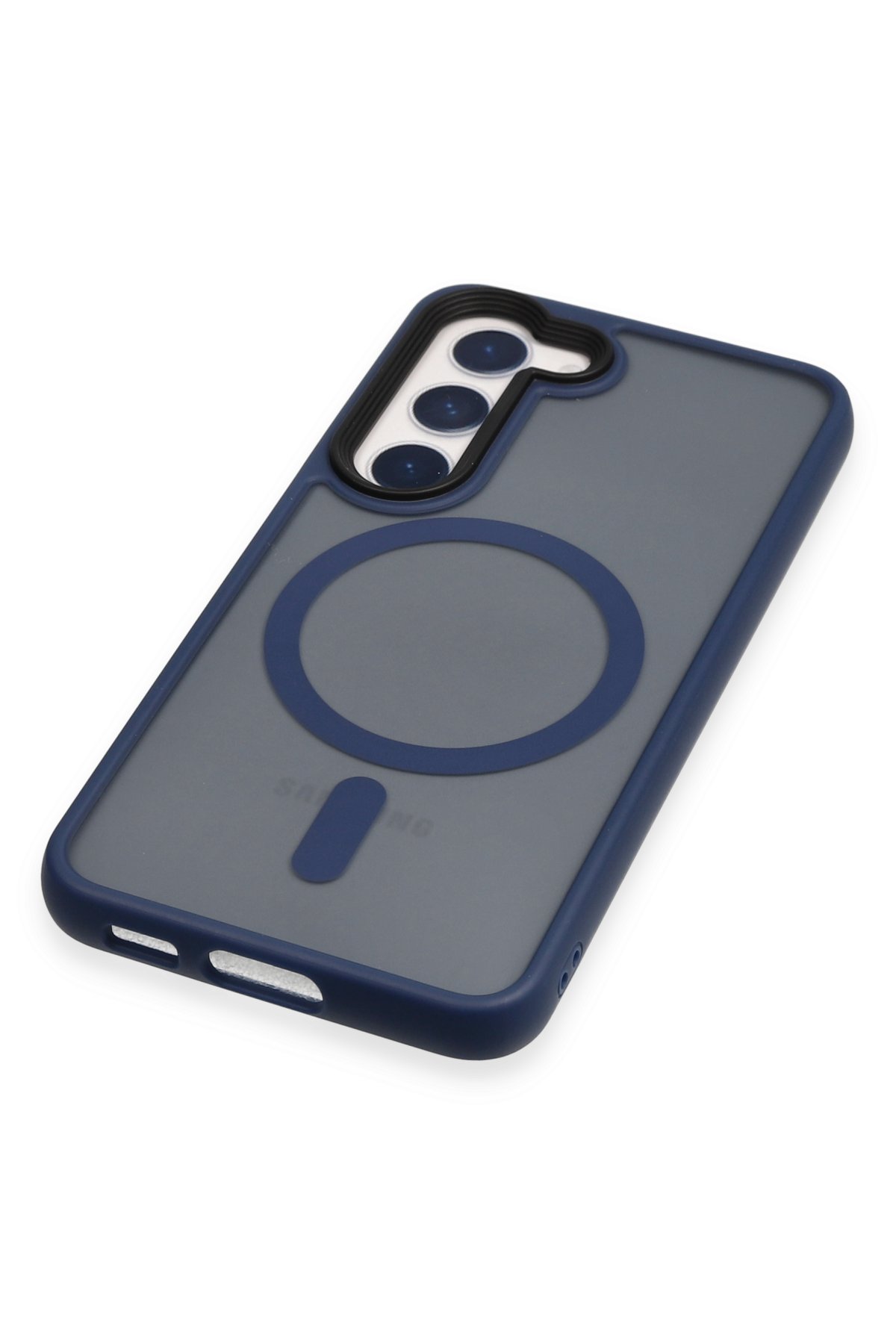 Newface Samsung Galaxy S23 Kılıf Nano içi Kadife Silikon - Mor