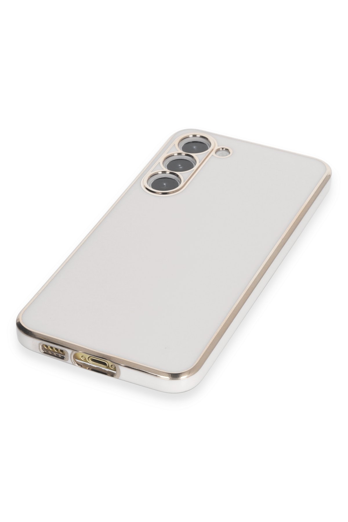 Newface Samsung Galaxy S23 Kılıf Boyi Magsafe Silikon Kapak - Gümüş