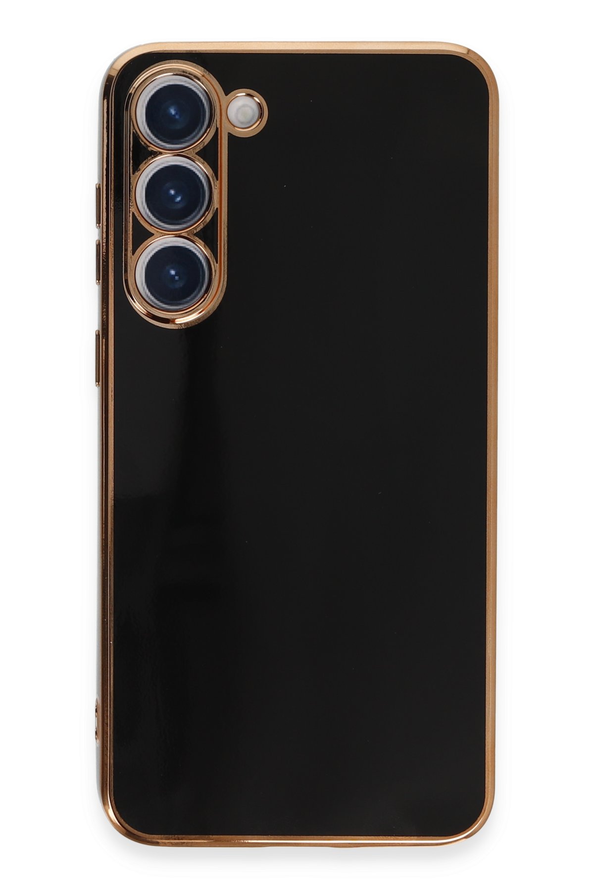 Newface Samsung Galaxy S23 Kılıf Nano içi Kadife Silikon - Mavi