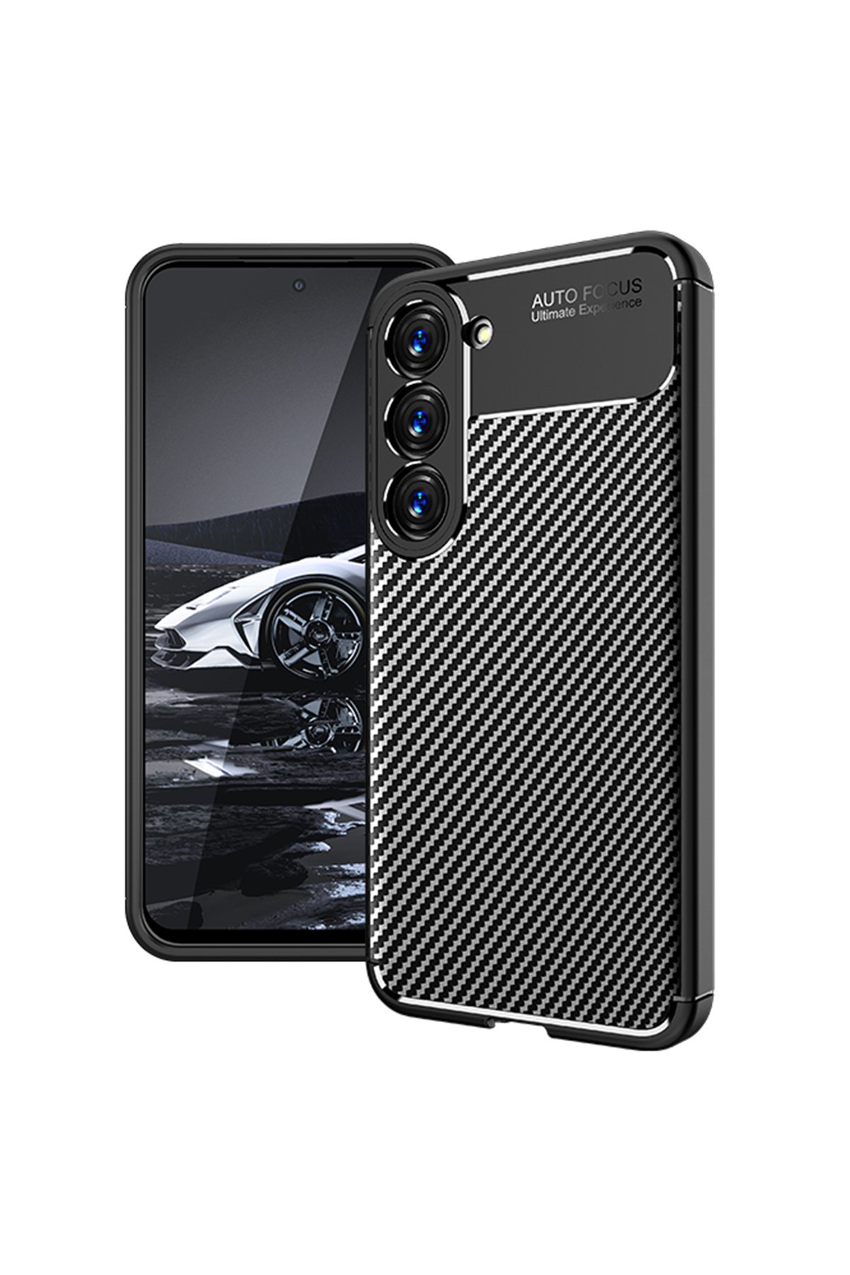 Newface Samsung Galaxy S23 Plus Kılıf Nano içi Kadife Silikon - Lacivert