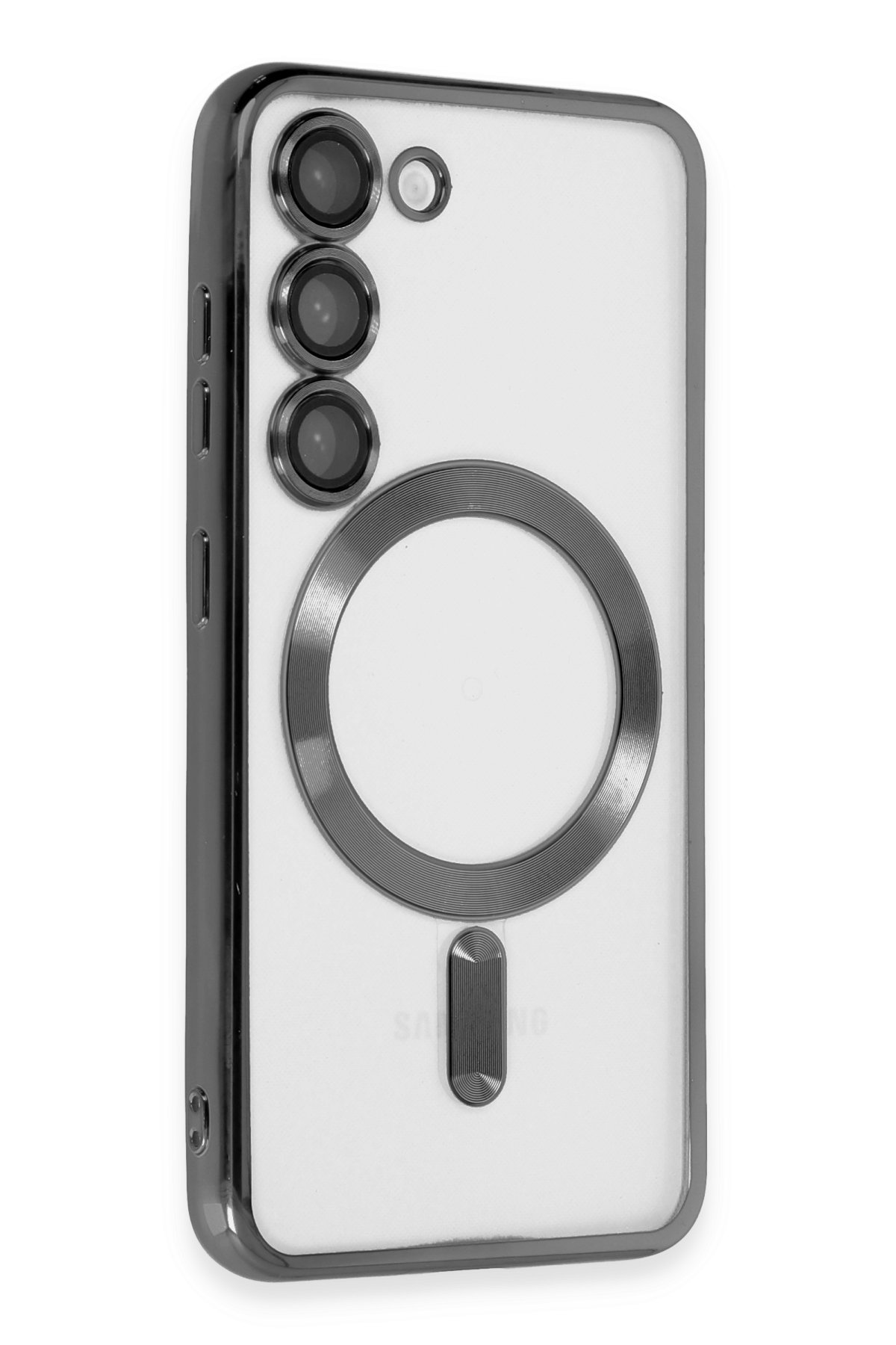 Newface Samsung Galaxy S23 Plus Kılıf Lüx Şeffaf Silikon