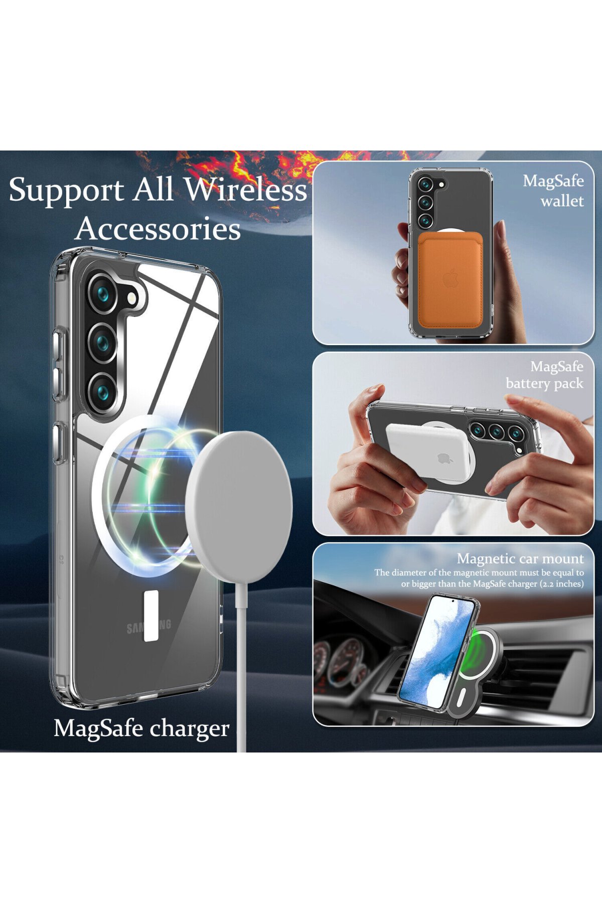 Newface Samsung Galaxy S23 Plus Kılıf Nano içi Kadife Silikon - Siyah