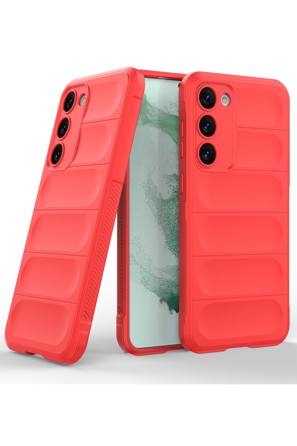 Newface Samsung Galaxy S23 Plus Kılıf Optimum Silikon - Krem