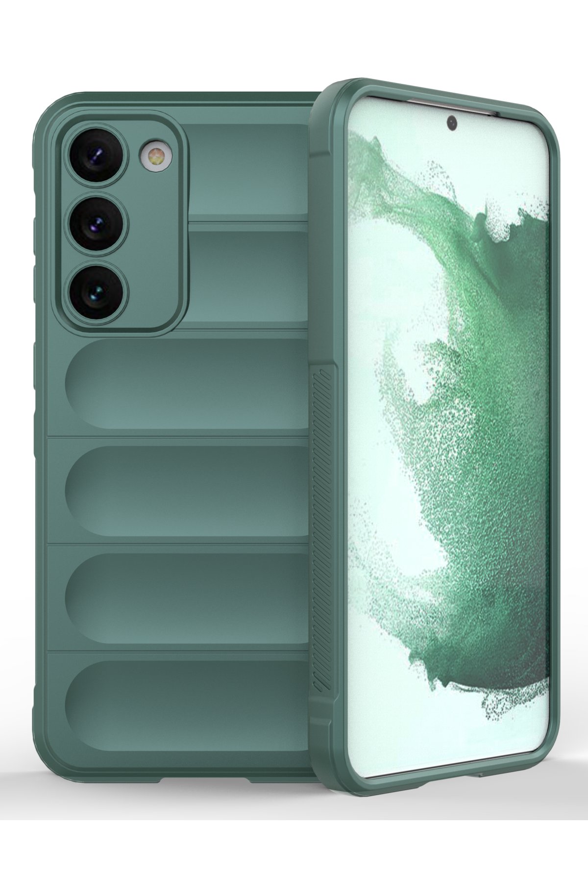 Newface Samsung Galaxy S23 Plus Kılıf Platin Silikon - Sarı