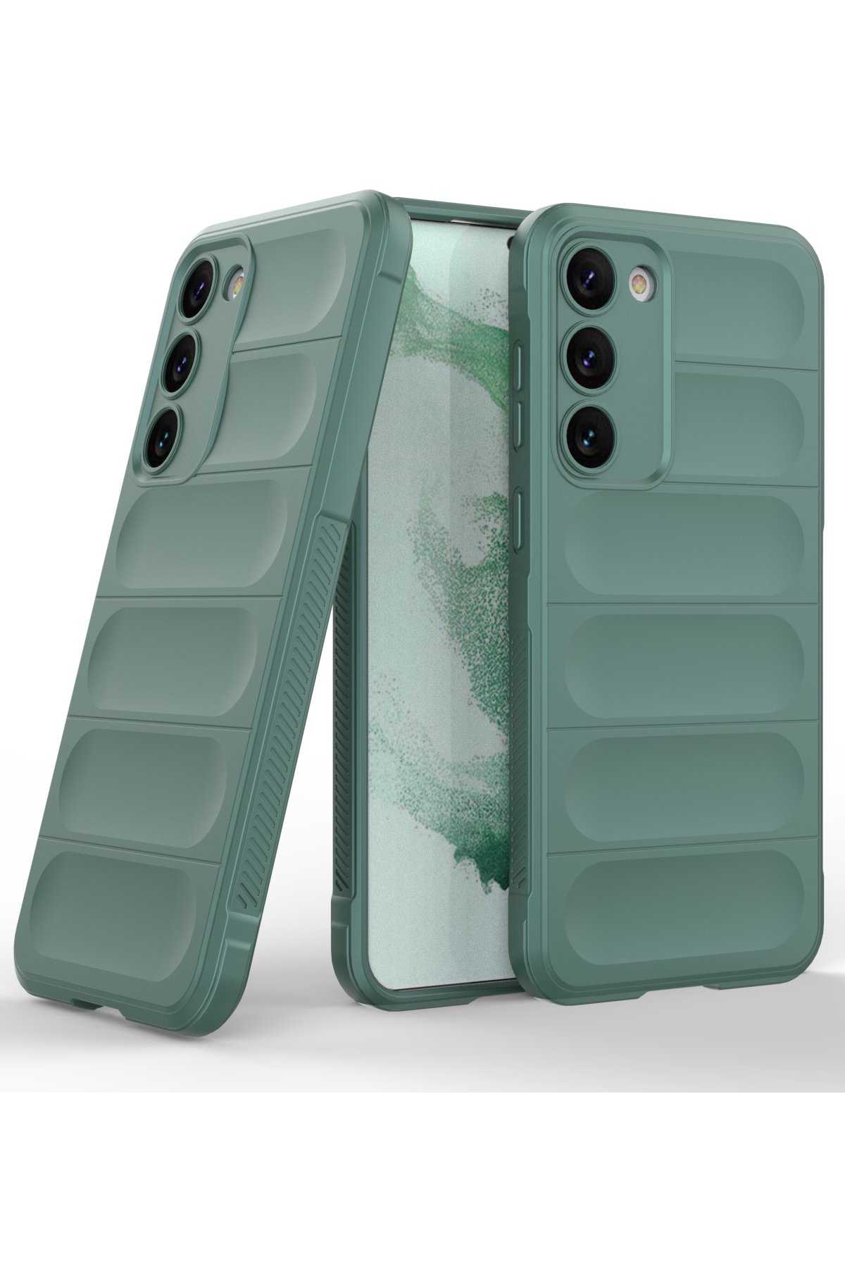 Newface Samsung Galaxy S23 Plus Kılıf Platin Silikon - Sarı