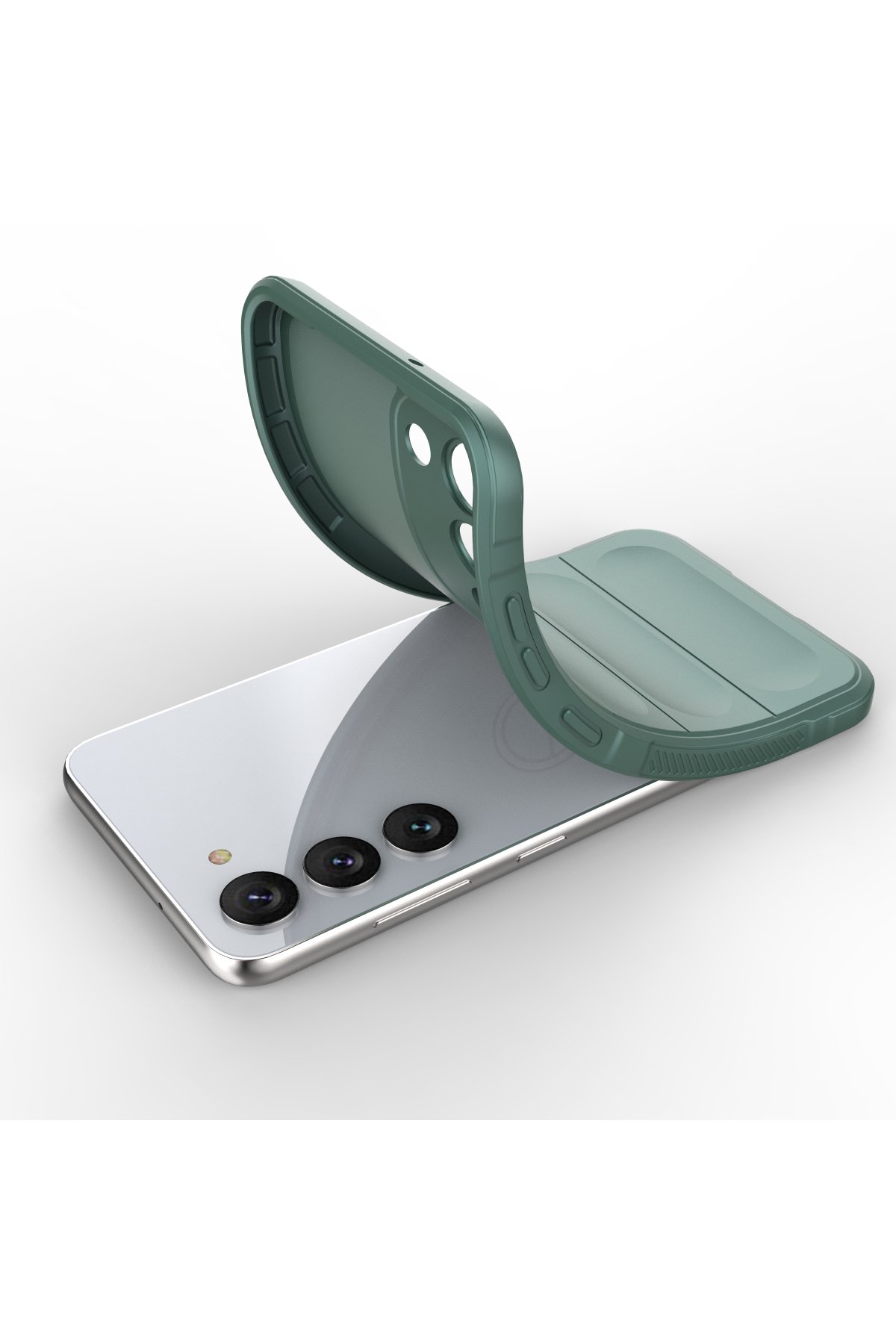 Newface Samsung Galaxy S23 Plus Kılıf Platin Silikon - Sarı