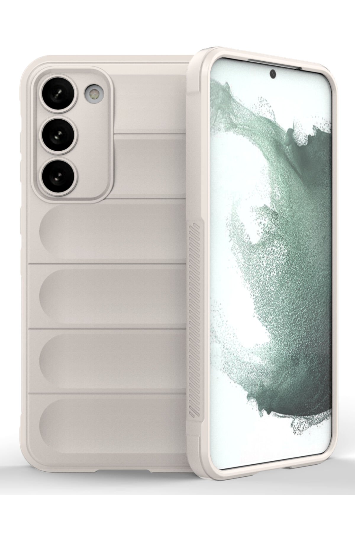 Newface Samsung Galaxy S23 Plus Kılıf Zuma Kartvizitli Yüzüklü Silikon - Lila