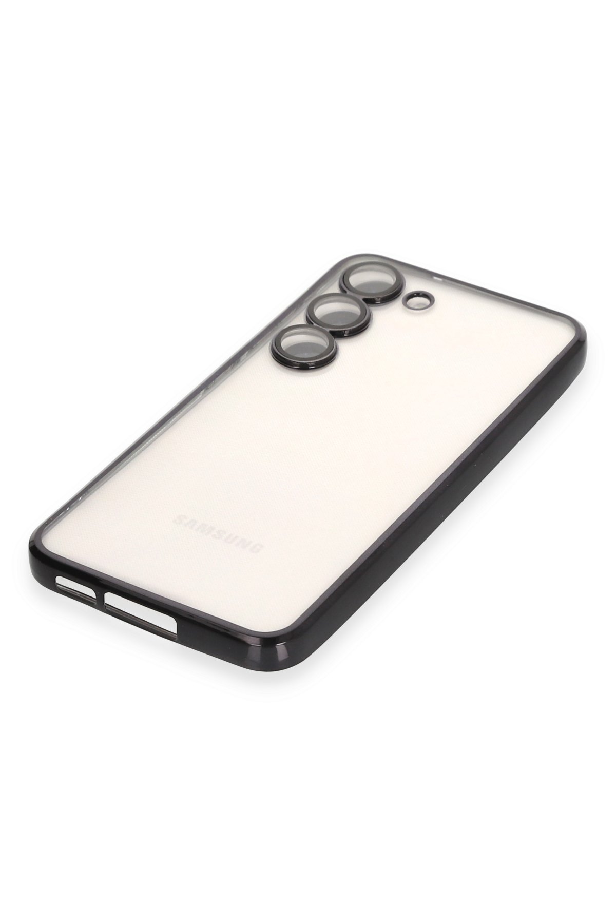 Newface Samsung Galaxy S23 Plus Kılıf Platin Silikon - Siyah