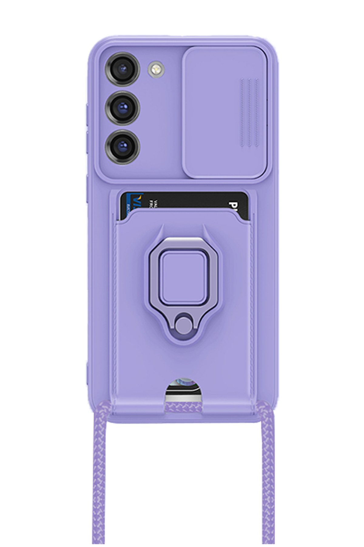Newface Samsung Galaxy S23 Plus Kılıf Optimum Silikon - Mor