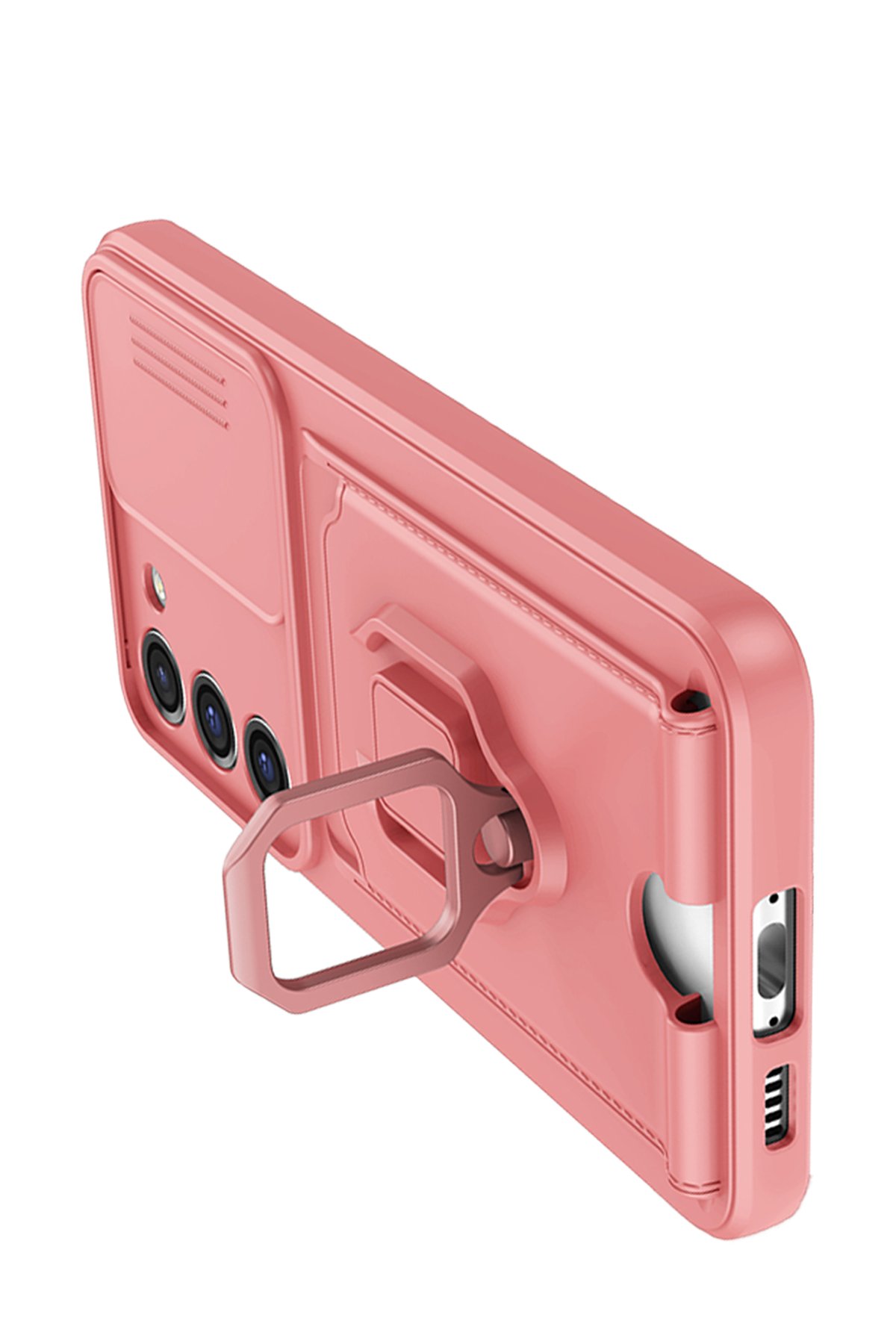 Newface Samsung Galaxy S24 Plus Kılıf Ozzi Magsafe Deri Kapak - Siyah