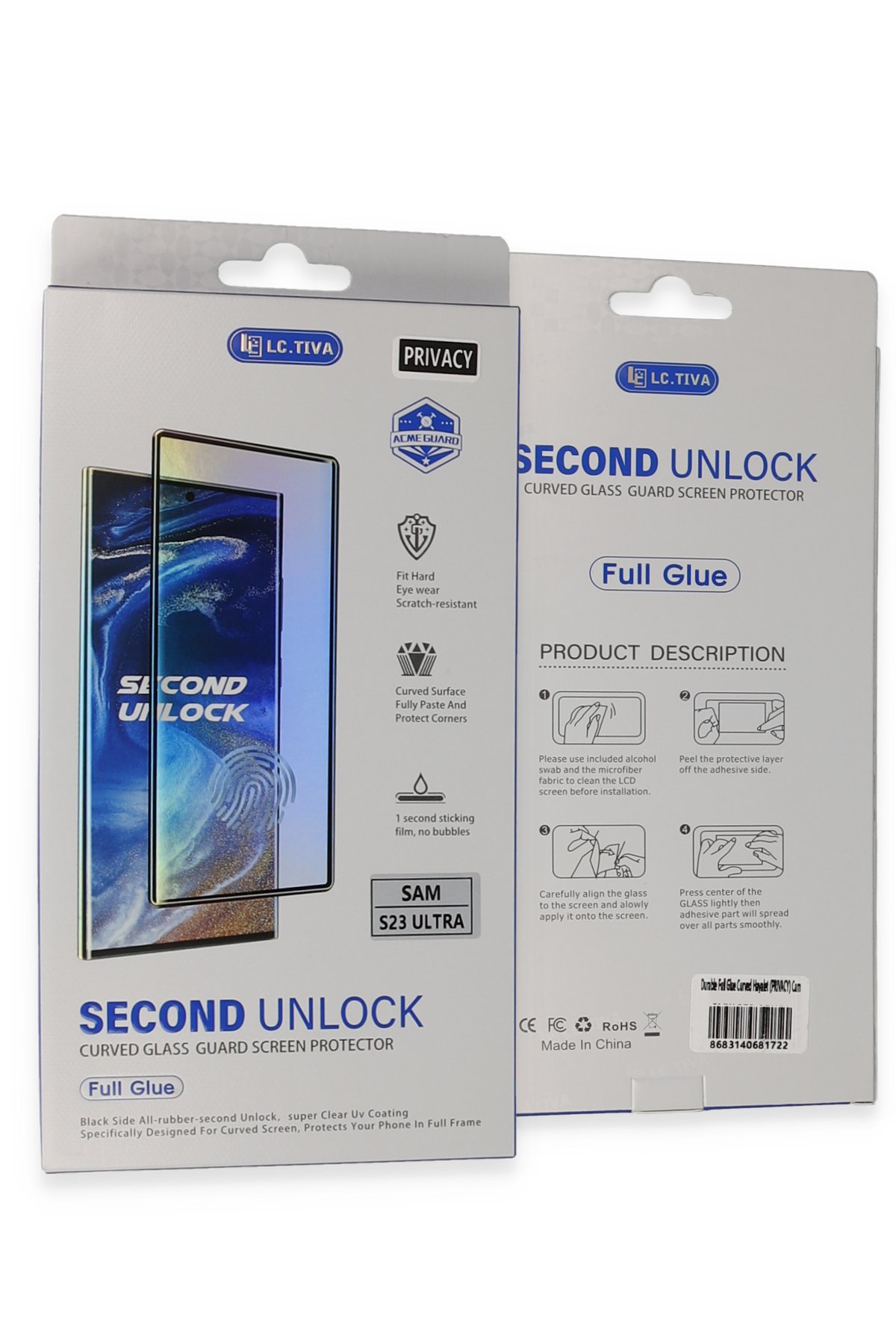 Newface Samsung Galaxy S23 Ultra Kılıf Glow Magsafe Kapak - Siyah