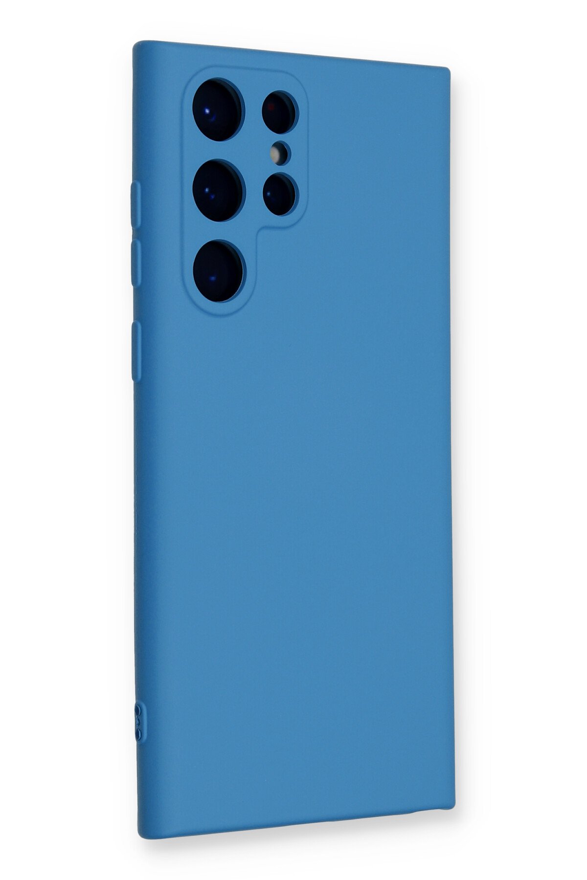 Newface Samsung Galaxy S23 Ultra Kılıf Nano içi Kadife Silikon - Gri