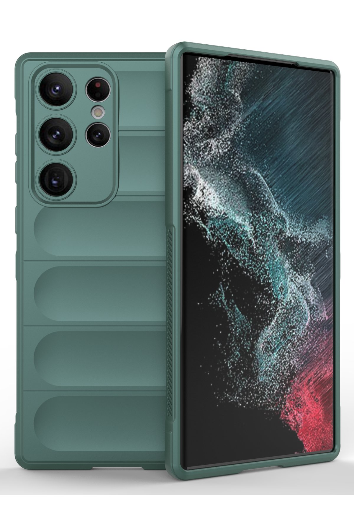 Newface Samsung Galaxy S23 Ultra Kılıf Reflexion Desenli Kapak - Desen 3