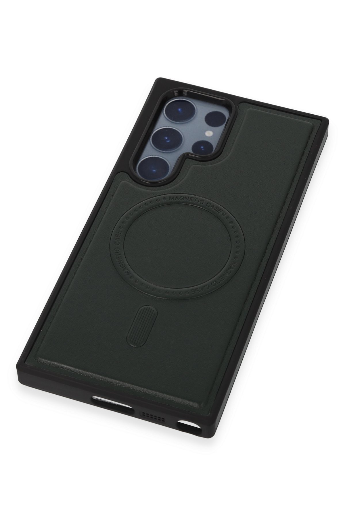 Newface Samsung Galaxy S23 Ultra Kılıf Trex Magneticsafe Kapak - Lacivert