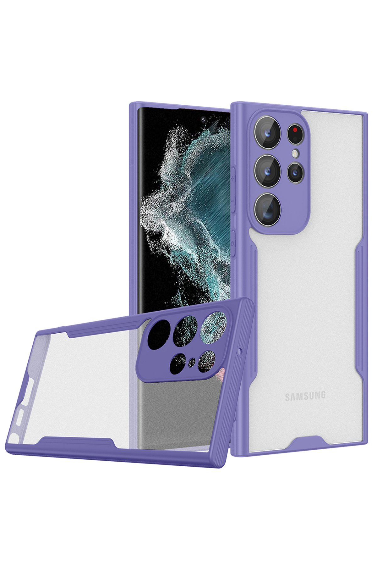 Newface Samsung Galaxy S23 Ultra Tork Magsafe Standlı Kapak - Siyah