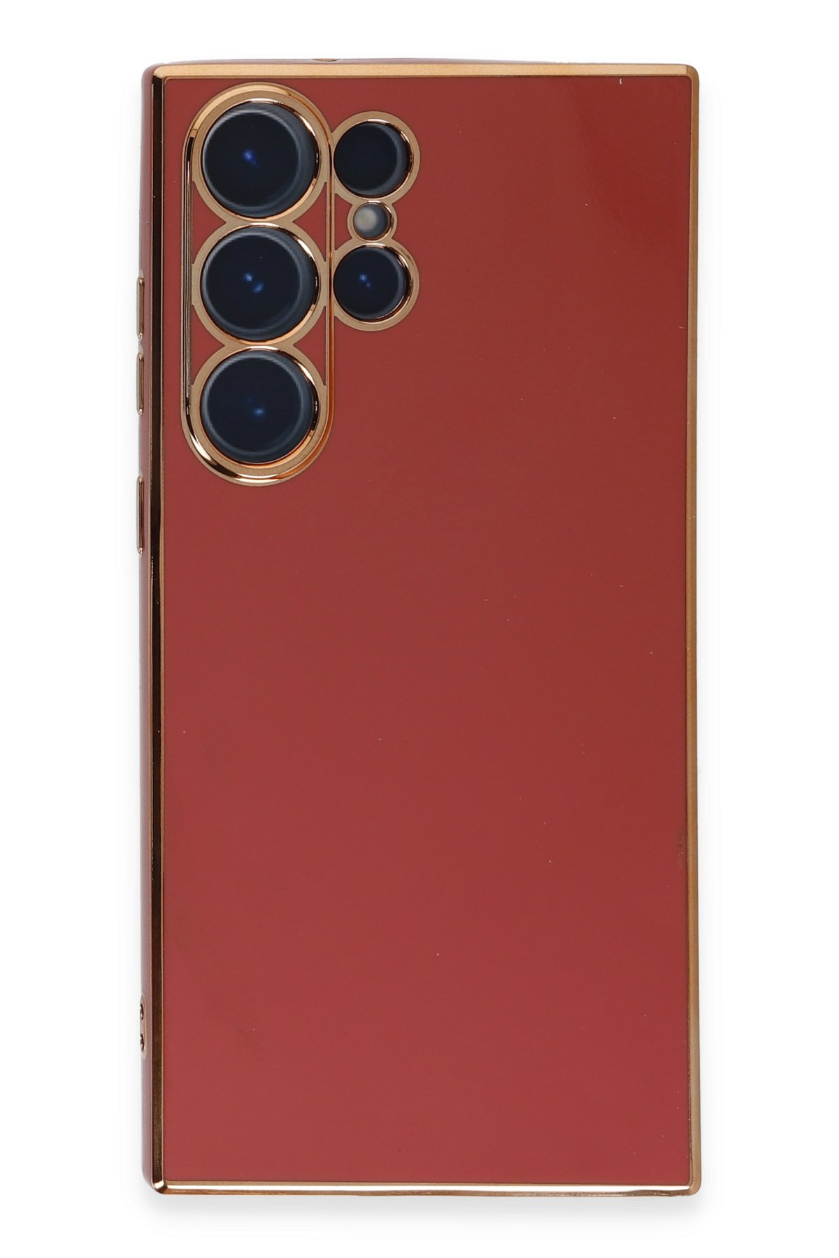 Newface Samsung Galaxy S23 Ultra Kılıf Platin Silikon - Pembe