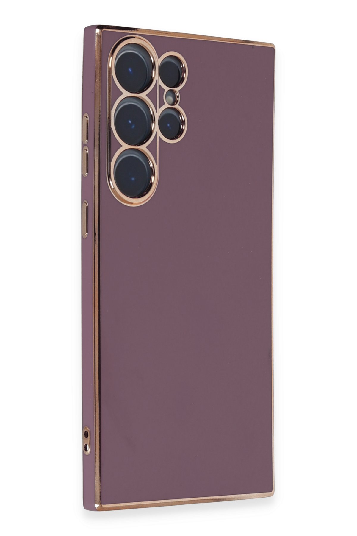 Newface Samsung Galaxy S23 Ultra Kılıf Pars Lens Yüzüklü Silikon - Yeşil